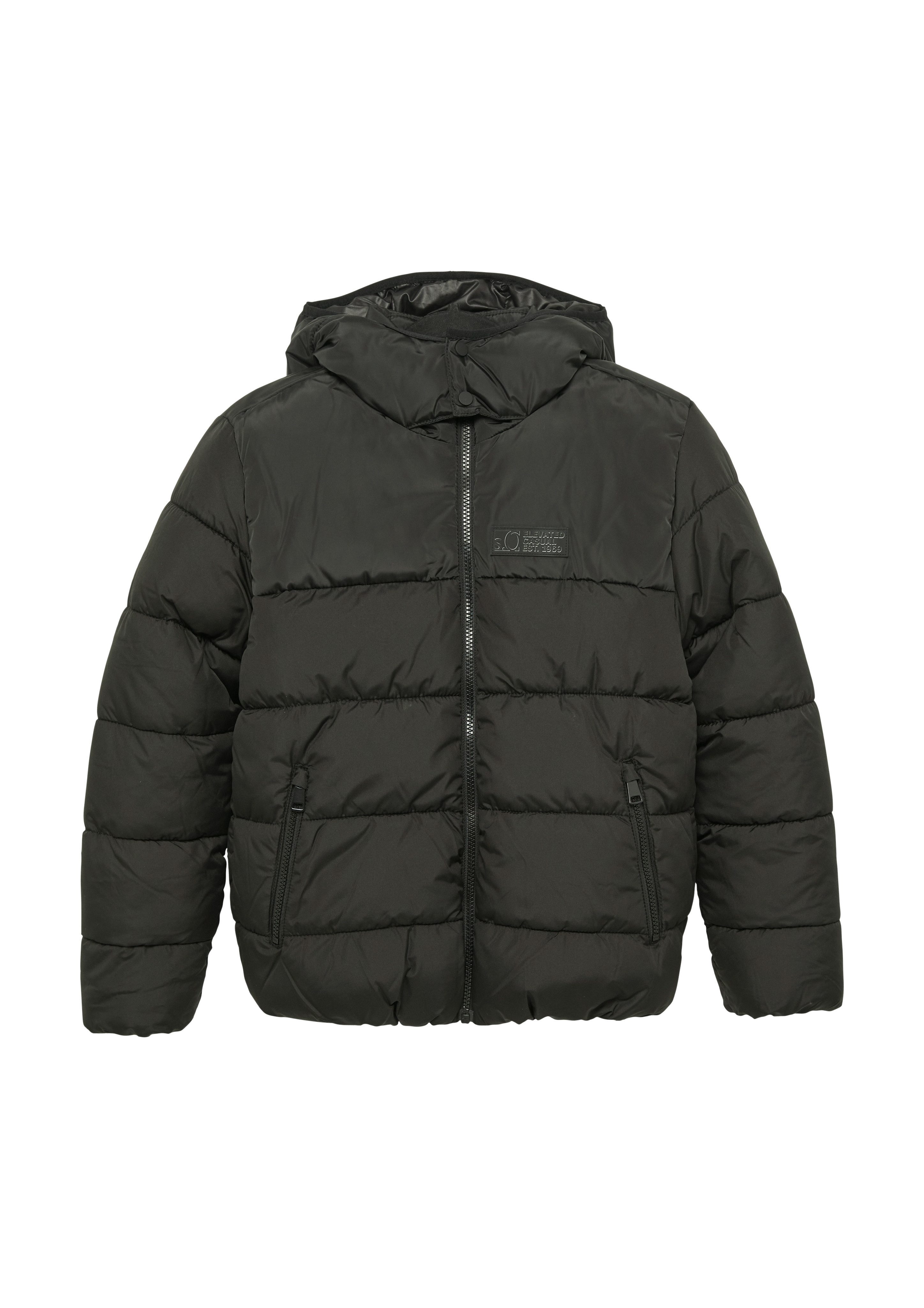 s.Oliver RED LABEL Junior Outdoorjack met een capuchon