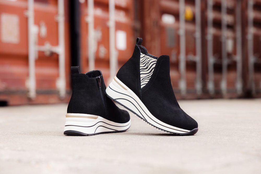 Remonte Chelsea-boots sleehak, enkellaars, zachte inlegzool met schokabsorptie