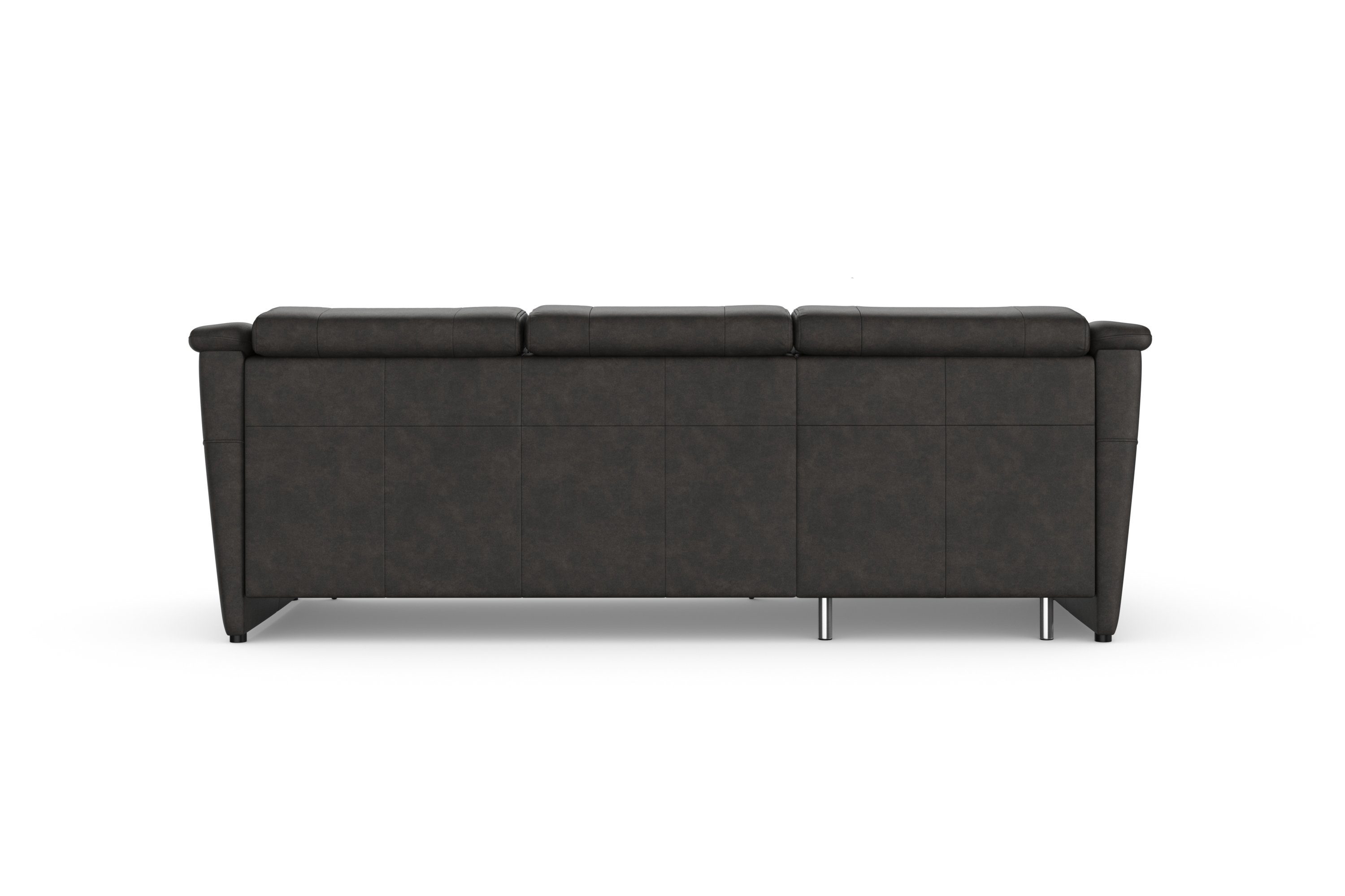 sit&more Hoekbank Freetown L-vorm met verstelbare hoofdsteun en comfortabele binnenvering