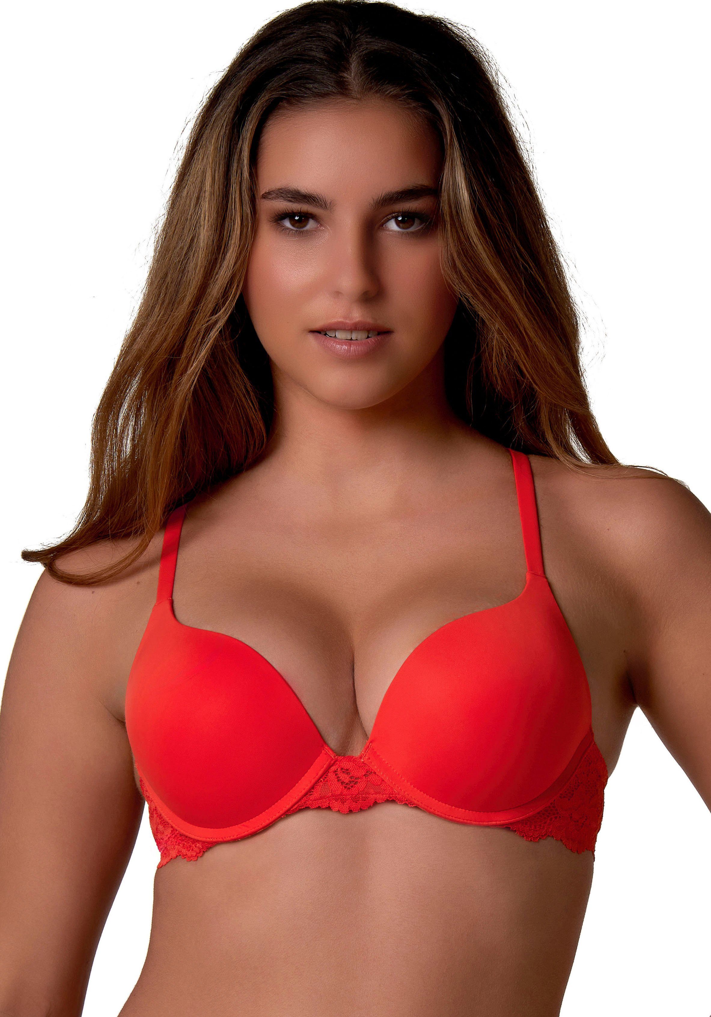 After Eden Push-up-bh Tess met delicate kantversiering