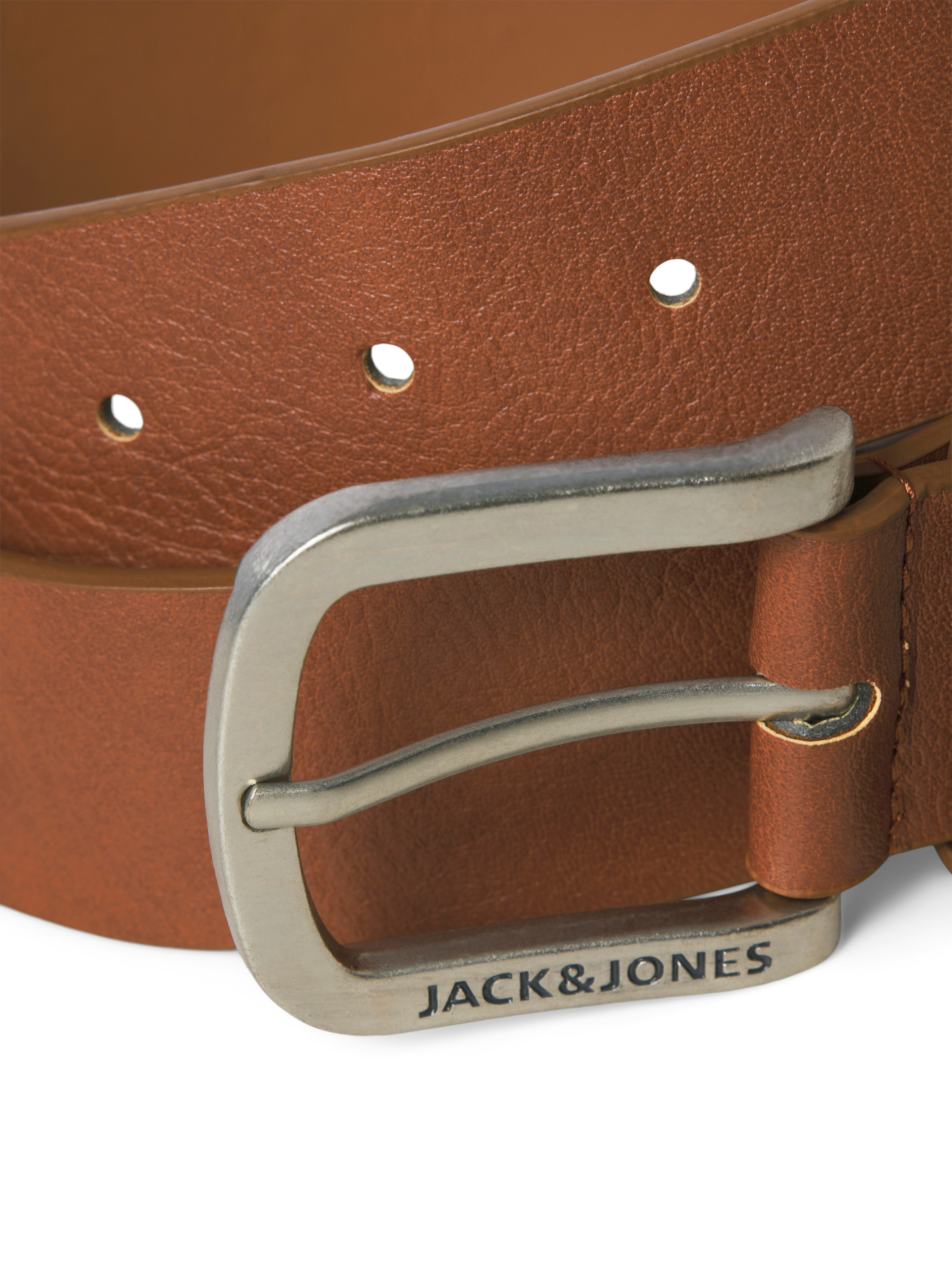Jack & Jones Leren riem JACHARRY BELT NOOS
