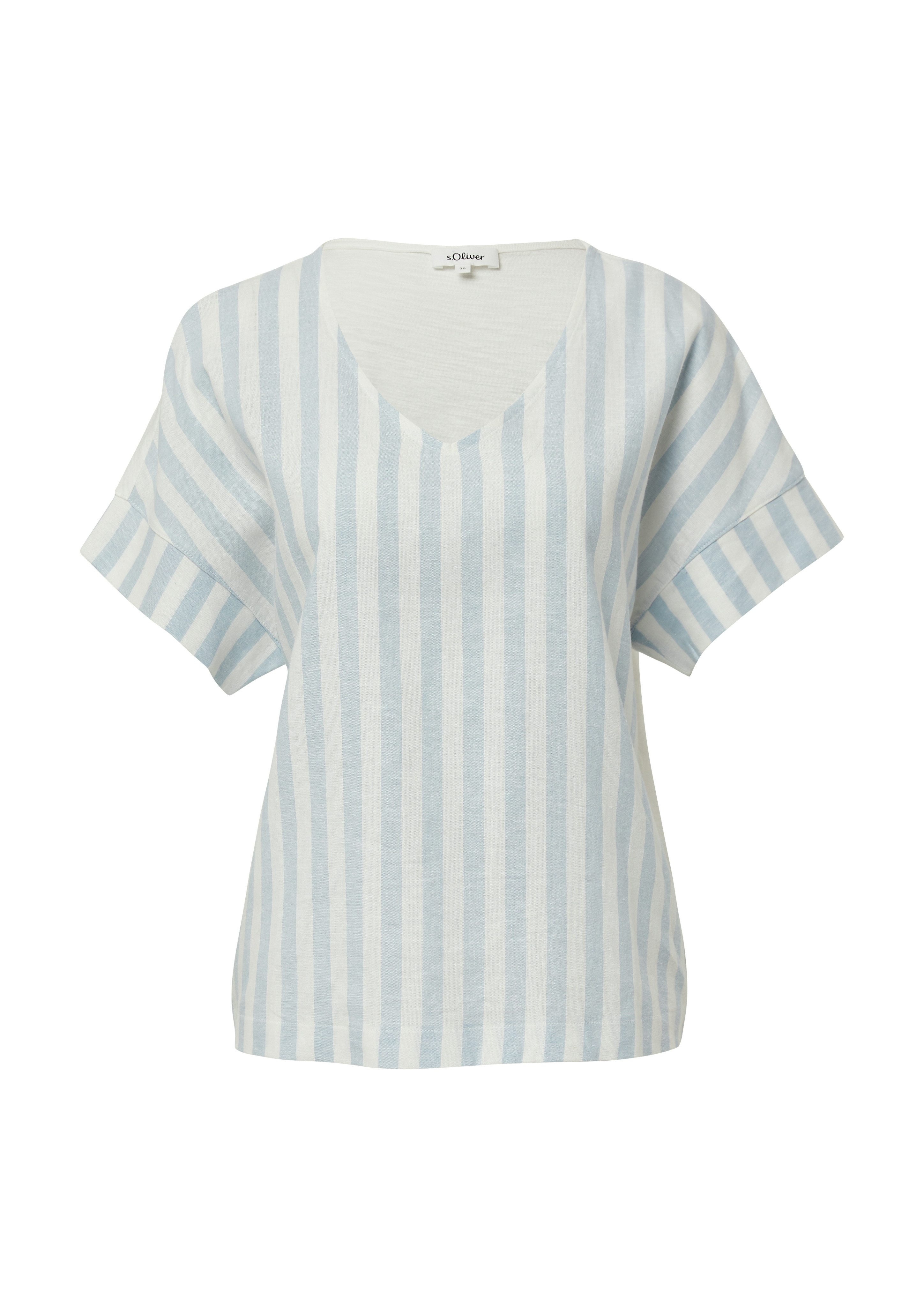 s.Oliver T-shirt met streepmotief
