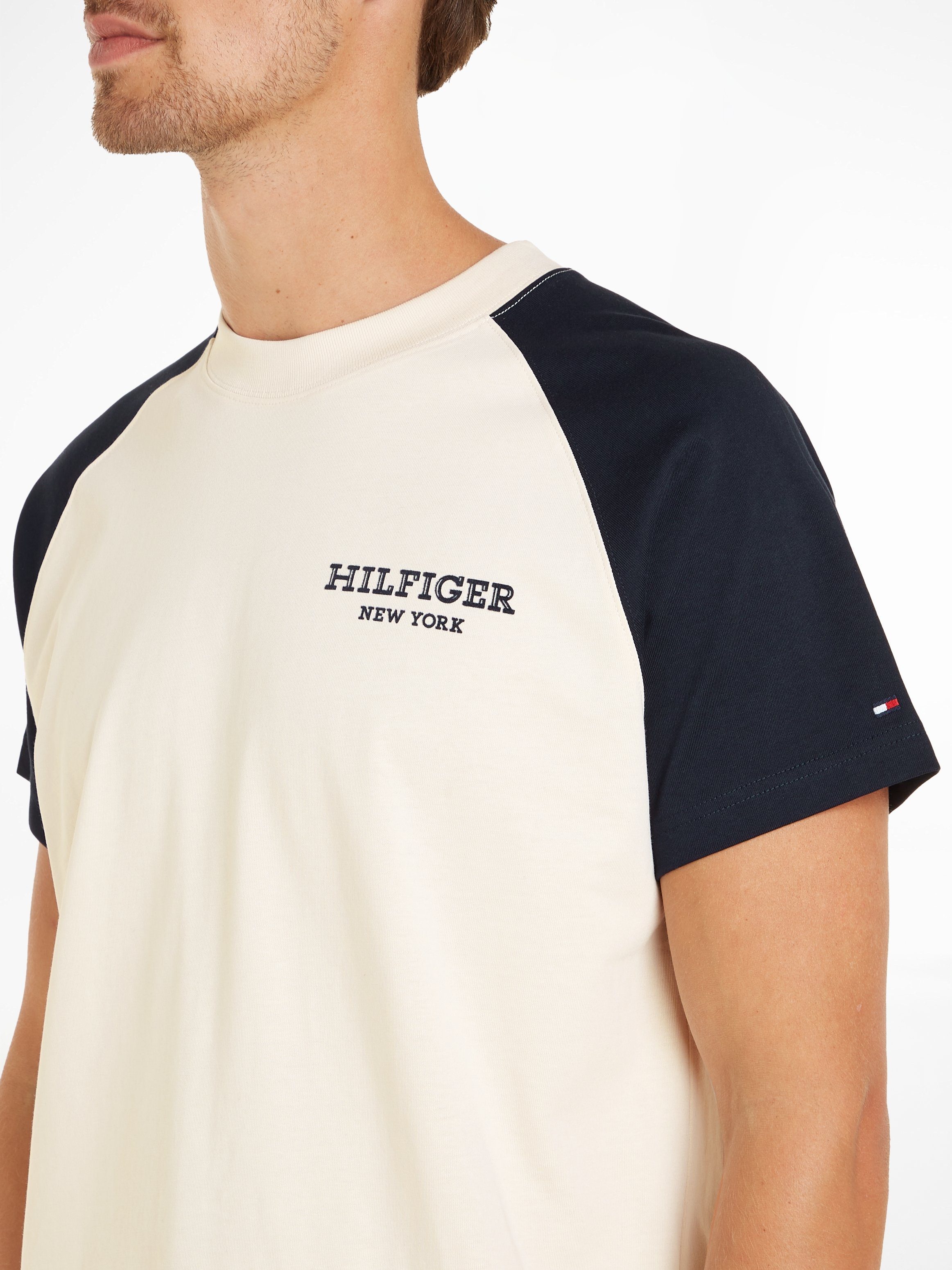 Tommy Hilfiger T-shirt MONOTYPE RAGLAN COLORBLOCK TEE