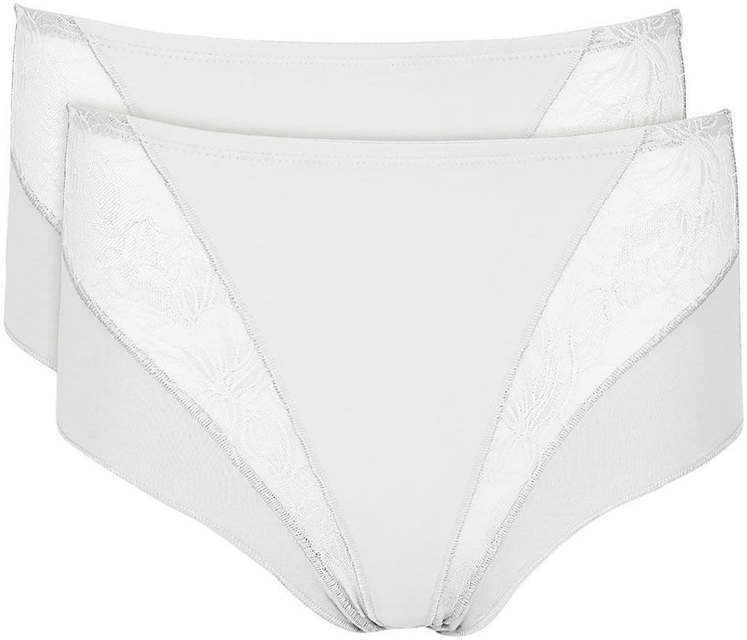 Nina Von C. Tailleslip "Cotton Shape" met zachte ondersteuning (2 stuks Set van 2)