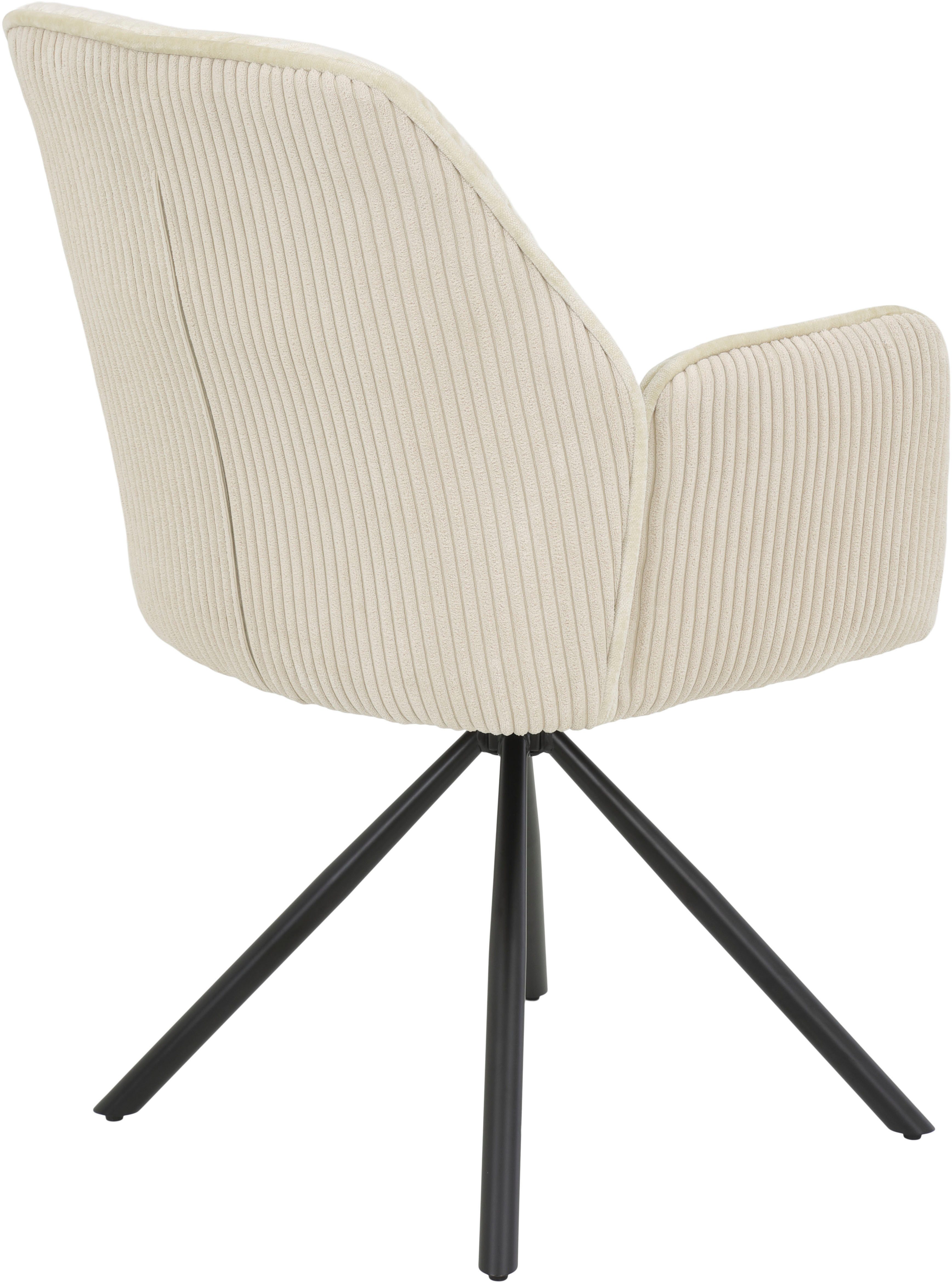 HELA Eetkamerstoel AMIRA draaibaar Auto-return 270° (set, 2 stuks)