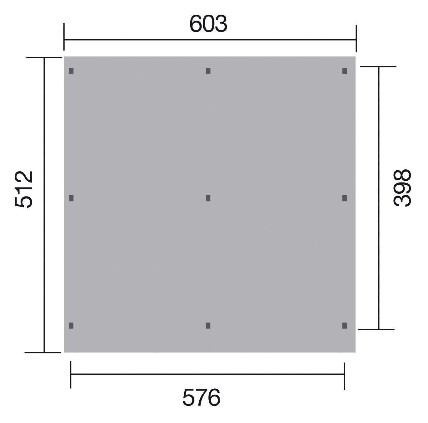 weka Dubbele carport Optima 1