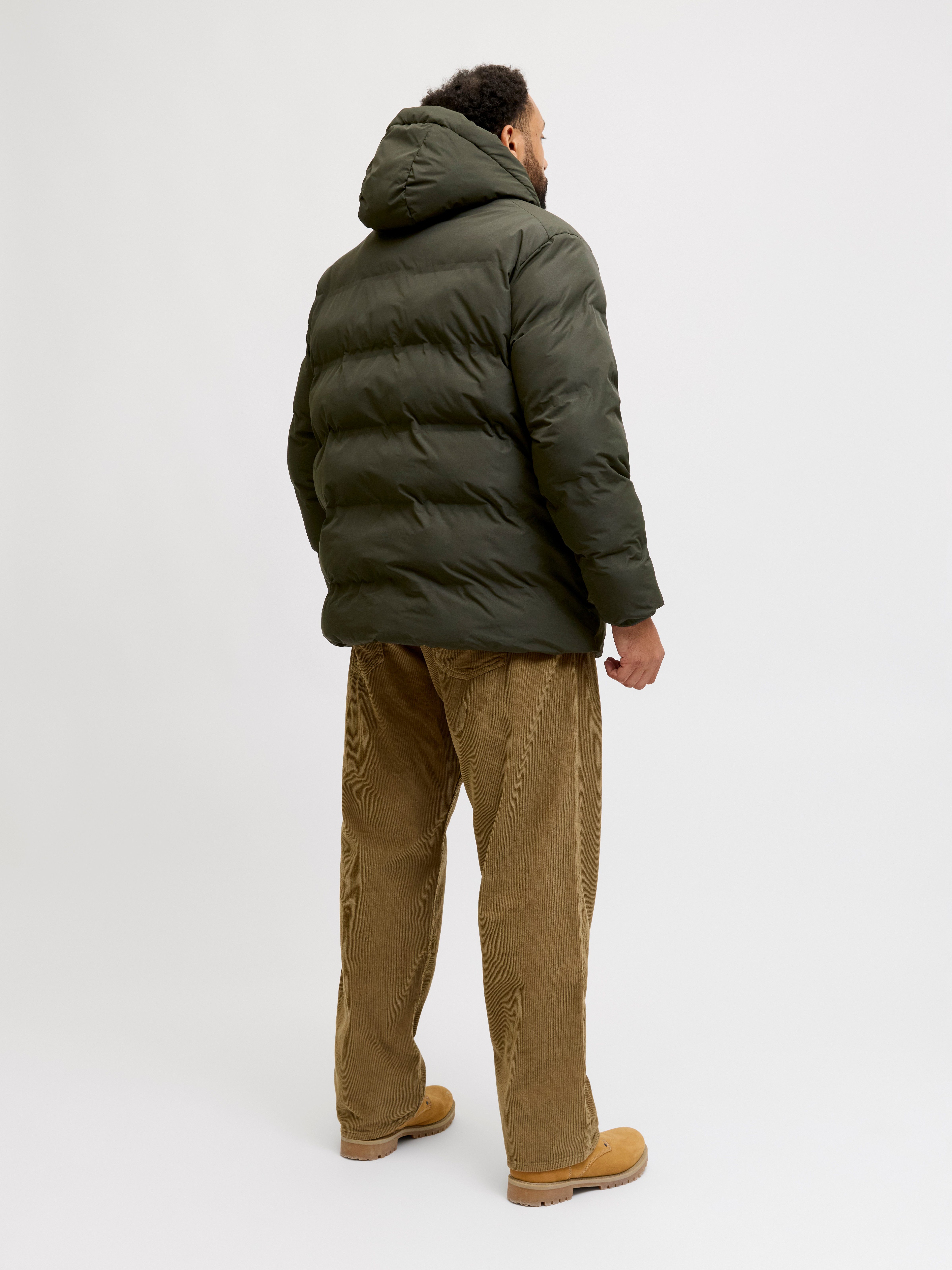 Jack & Jones PlusSize Gewatteerde jas JJESOHO PUFFER HOOD SN PLS