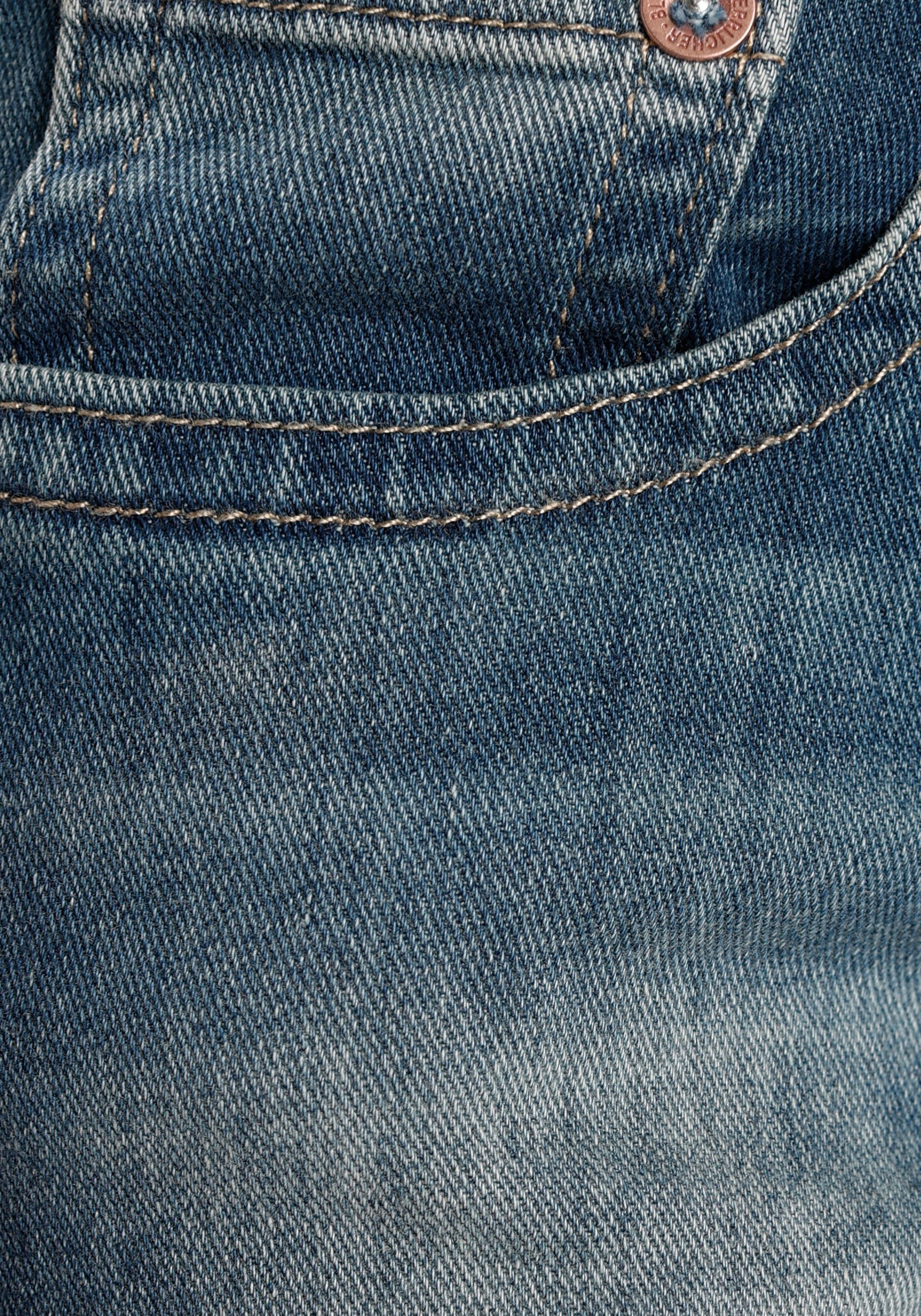 Herrlicher Boyfriendjeans Jeans Pitch HI Tap Organic Denim Verweerde effecten, vintage, milieuvriendelijk dankzij Kitotex Technology