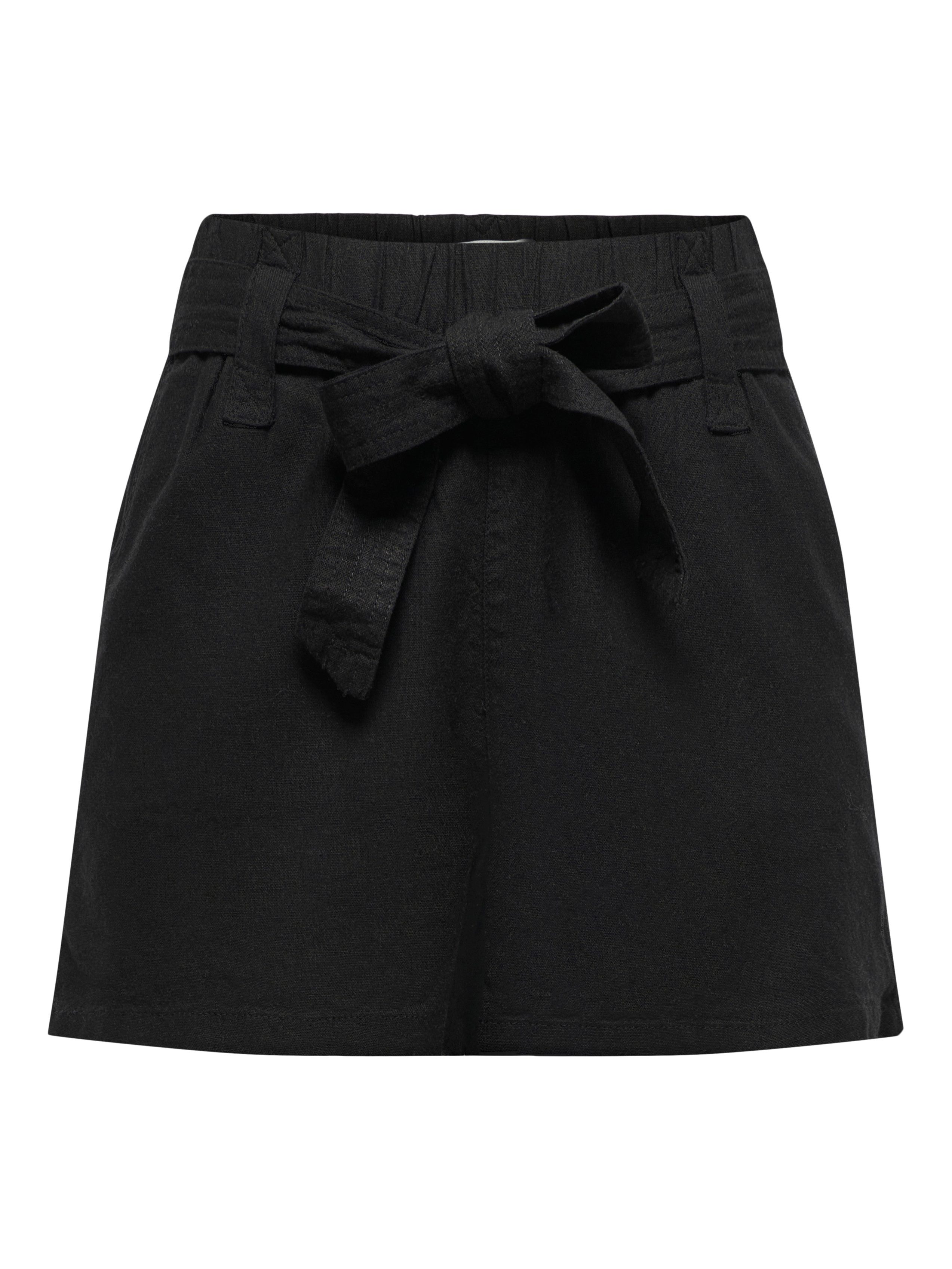 Only Short ONLCARO HW LINEN BL BELT SHORTS CC PNT