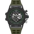 guess multifunctioneel horloge gw0325g2,exposure groen