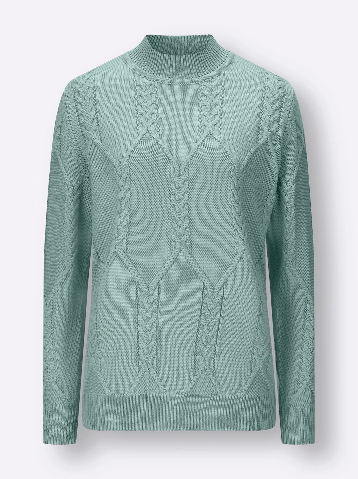 Classic Basics Gebreide Trui met opstaande kraag