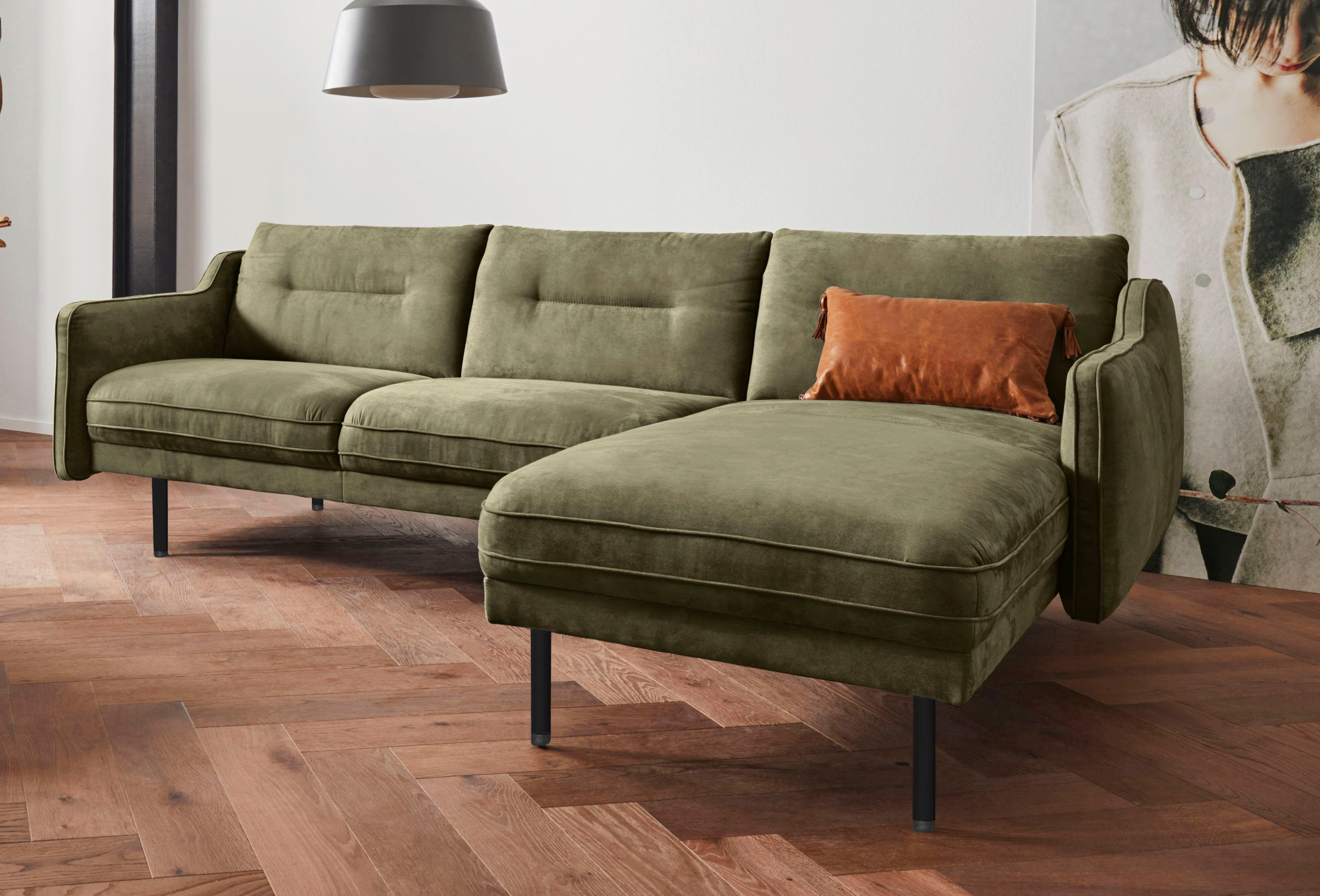 andas Hoekbank Nordfyn L-vorm chic design in 3 stofkwaliteiten, design by morten georgsen