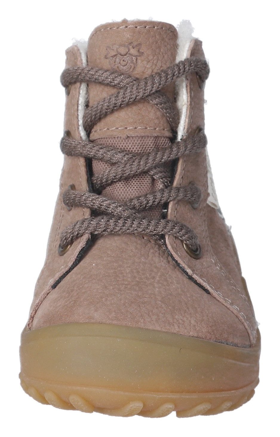 PEPINO by RICOSTA Babyschoentjes Dusty WMS: wijd Babystiefel, winterlaars, veterschoen met verwarmende schapenwol