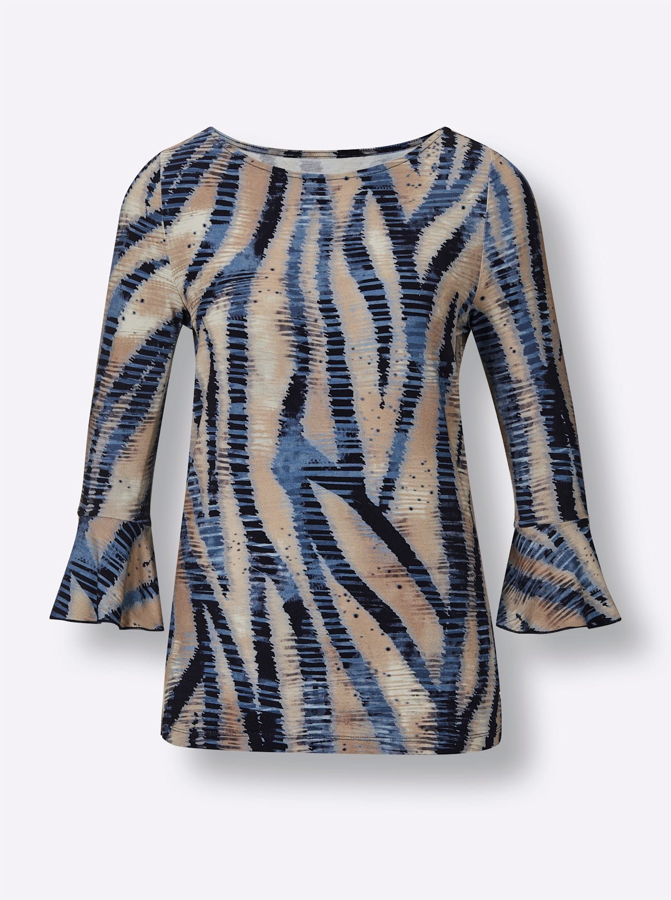 CREATION L PREMIUM Shirt met print Viscose-zijden shirt (1-delig)