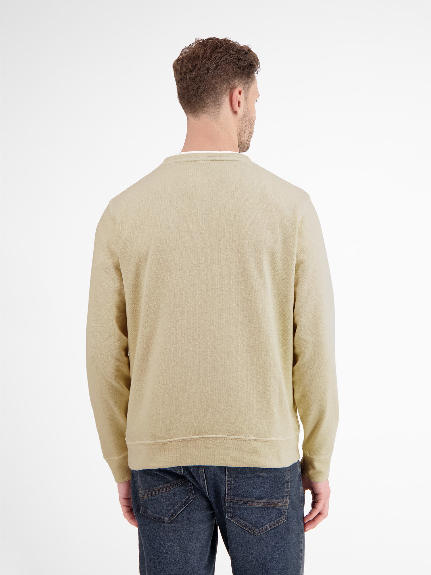 Lerros Sweatshirt LERROS urbane sweatshirtstijl, zachte handgevoel