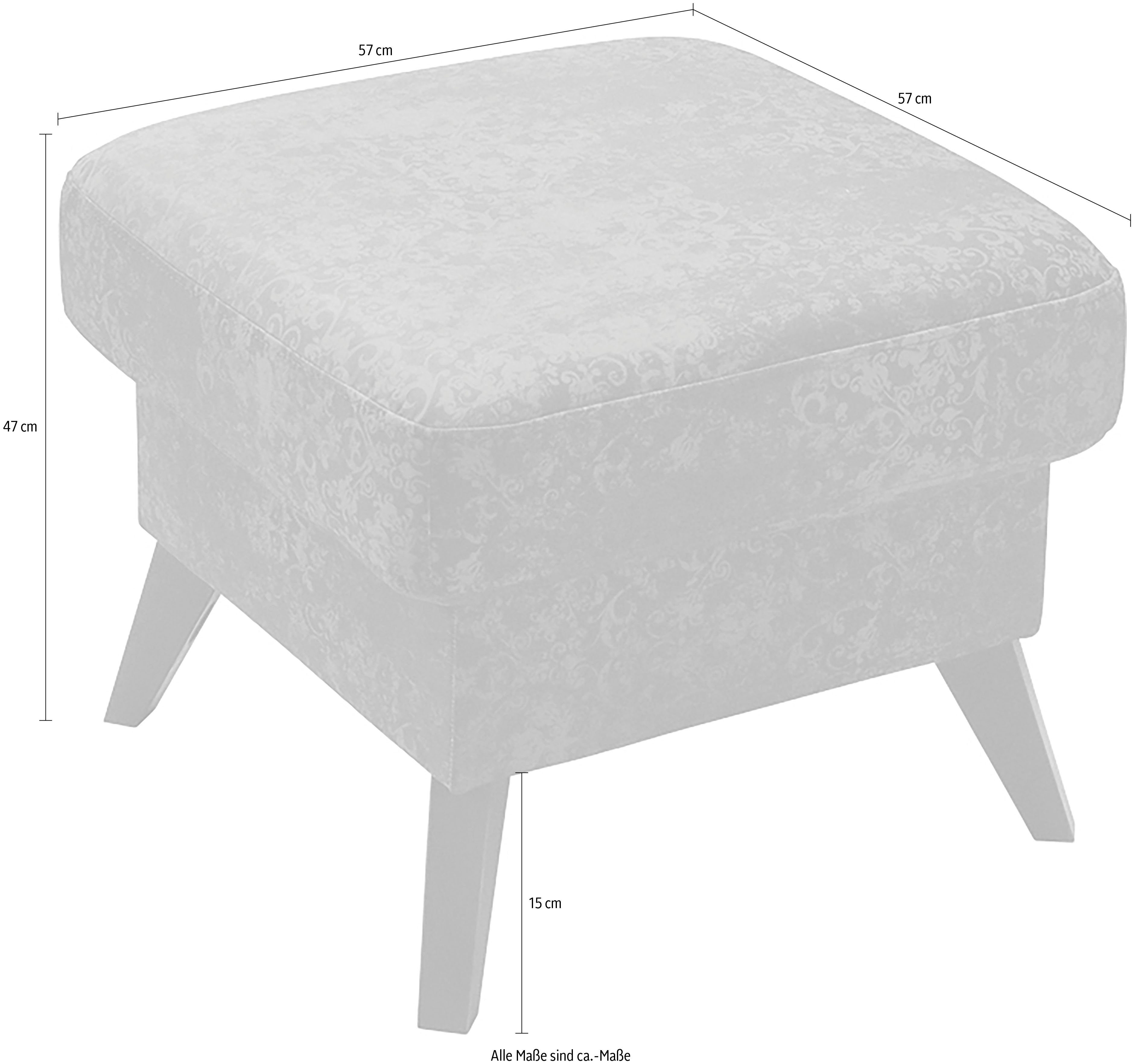 exxpo - sofa fashion Hocker Side, extravagante bekleding, comfortabel en gezellig