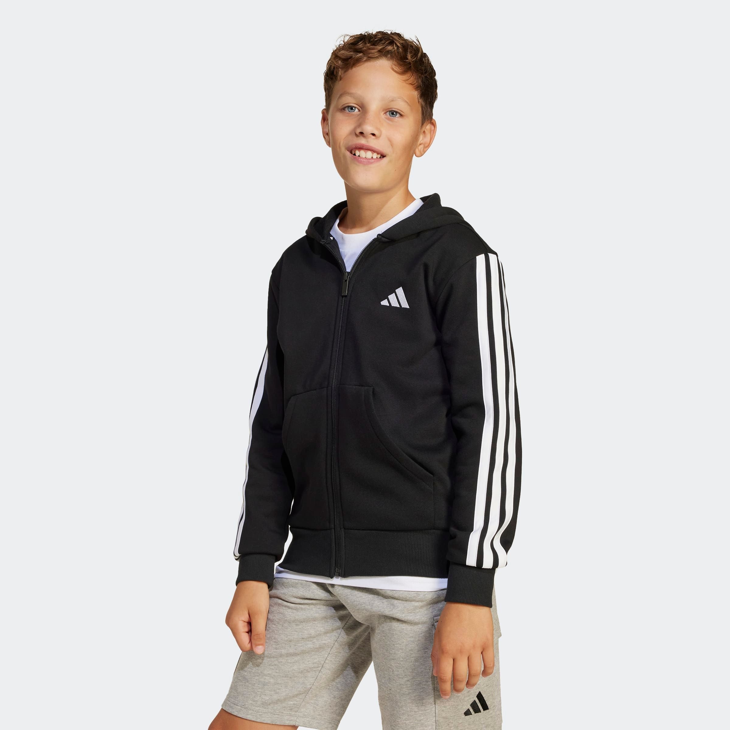 adidas Sportswear Hoodie J 3S FL FZ HD