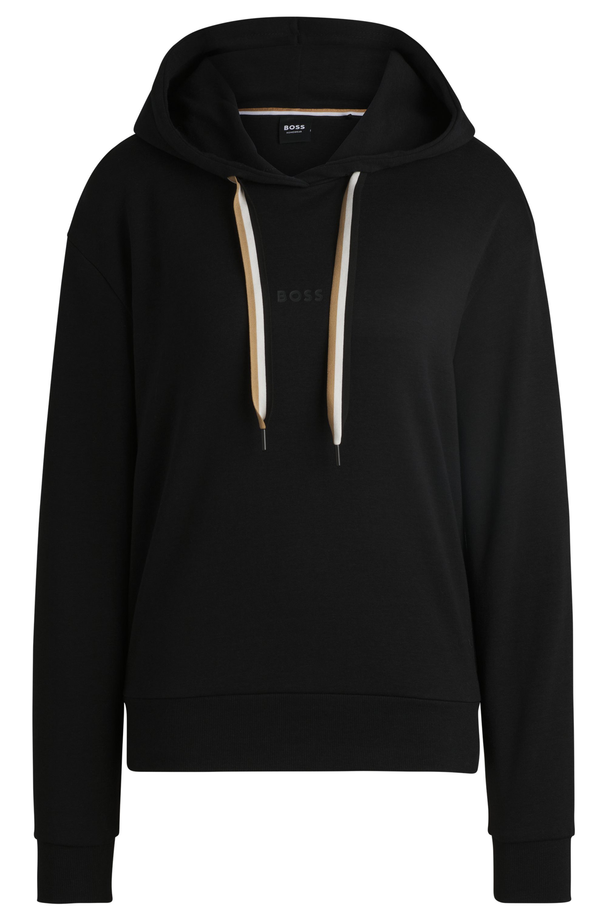 BOSS Hoodie CP Stripe_Hoodie met contrastkleurige koord