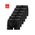puma boxershort in grootverpakking (6 stuks) zwart