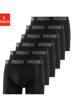 puma boxershort in grootverpakking (6 stuks) zwart