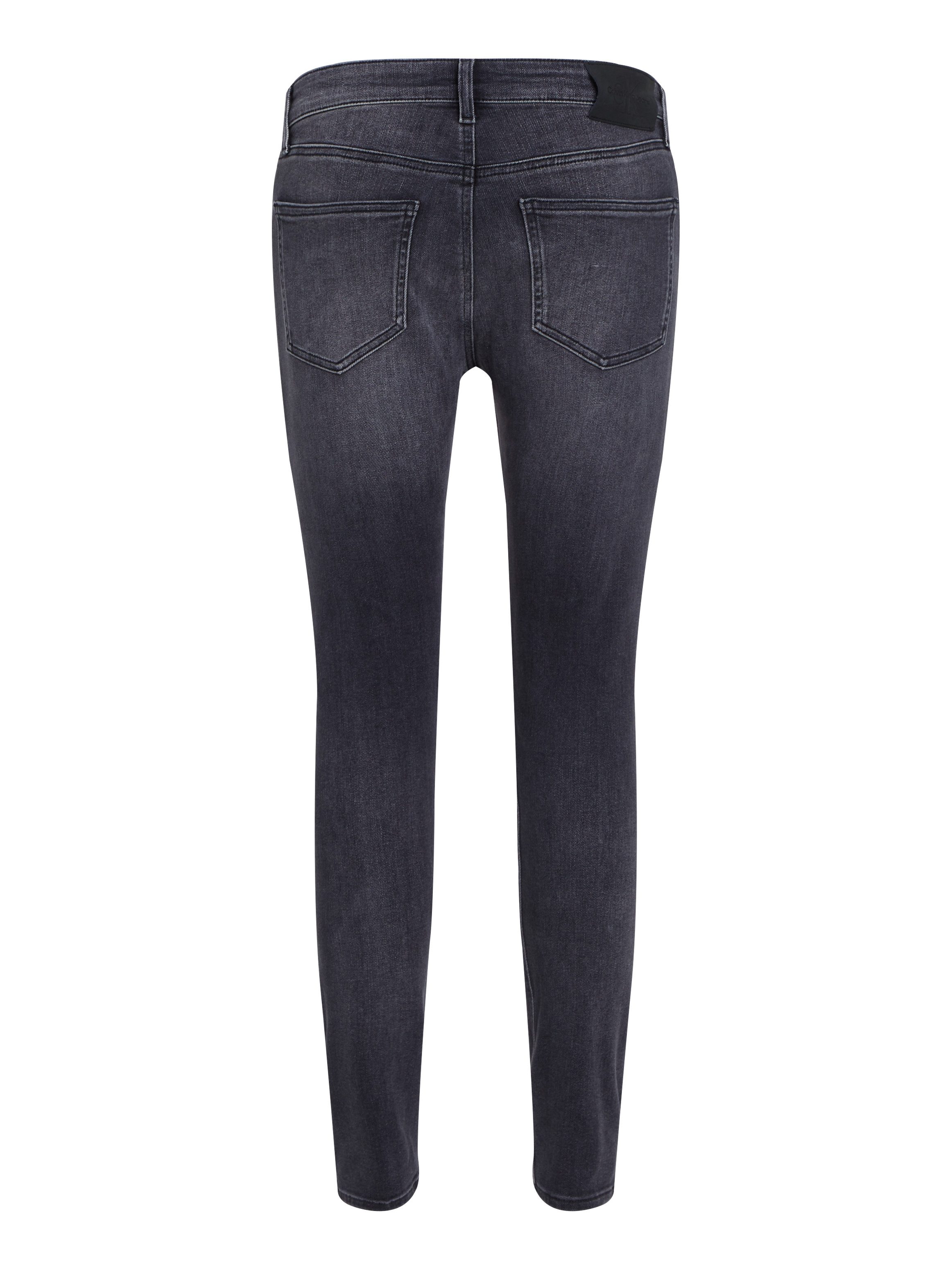 Calvin Klein Stretch jeans Skinny Muntzakje, logo borduursel