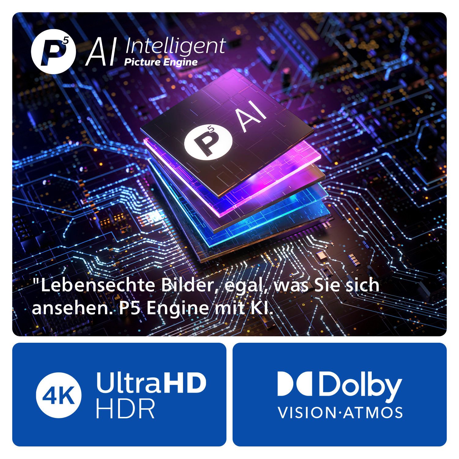 Philips OLED-TV 55OLED909/12, 138 cm / 55", 4K Ultra HD, Google TV - Smart TV