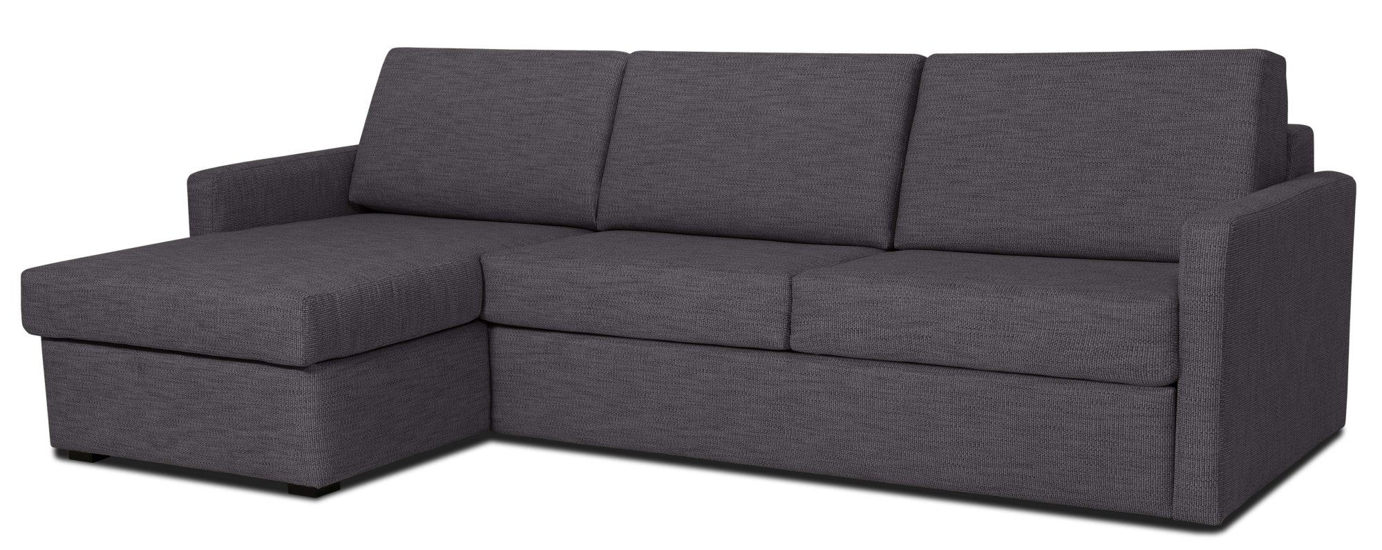 Places of Style Slaapbank GOLDPOINT hoekbank 264 cm, ligoppervlak (140/200 cm), L-vorm, Slaapfunctie, Bonell-binnenveringsmatras en volwaardige bedfunctie