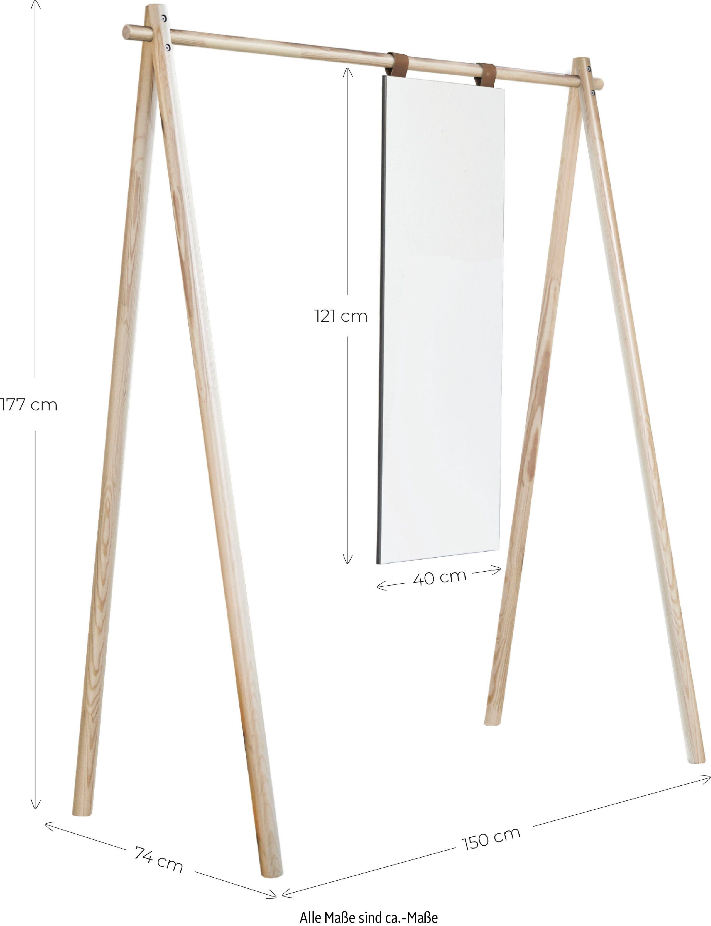 Karup Kapstok Hongi Van FSC®-gecertificeerd dennenhout, 75 cm breed