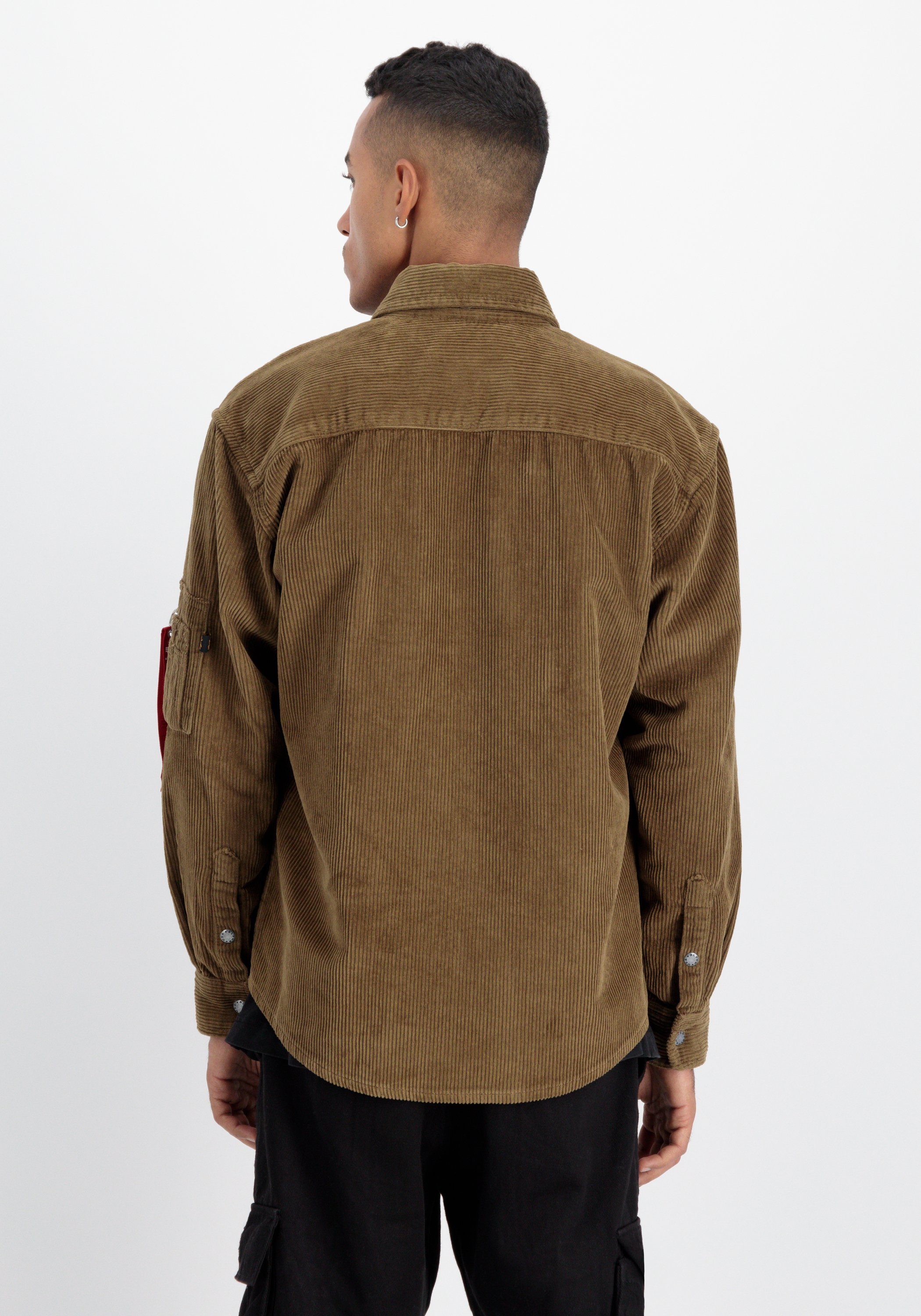 Alpha Industries Overhemdjasje ALPHA INDUSTRIES Men - Overshirts Cord Overshirt