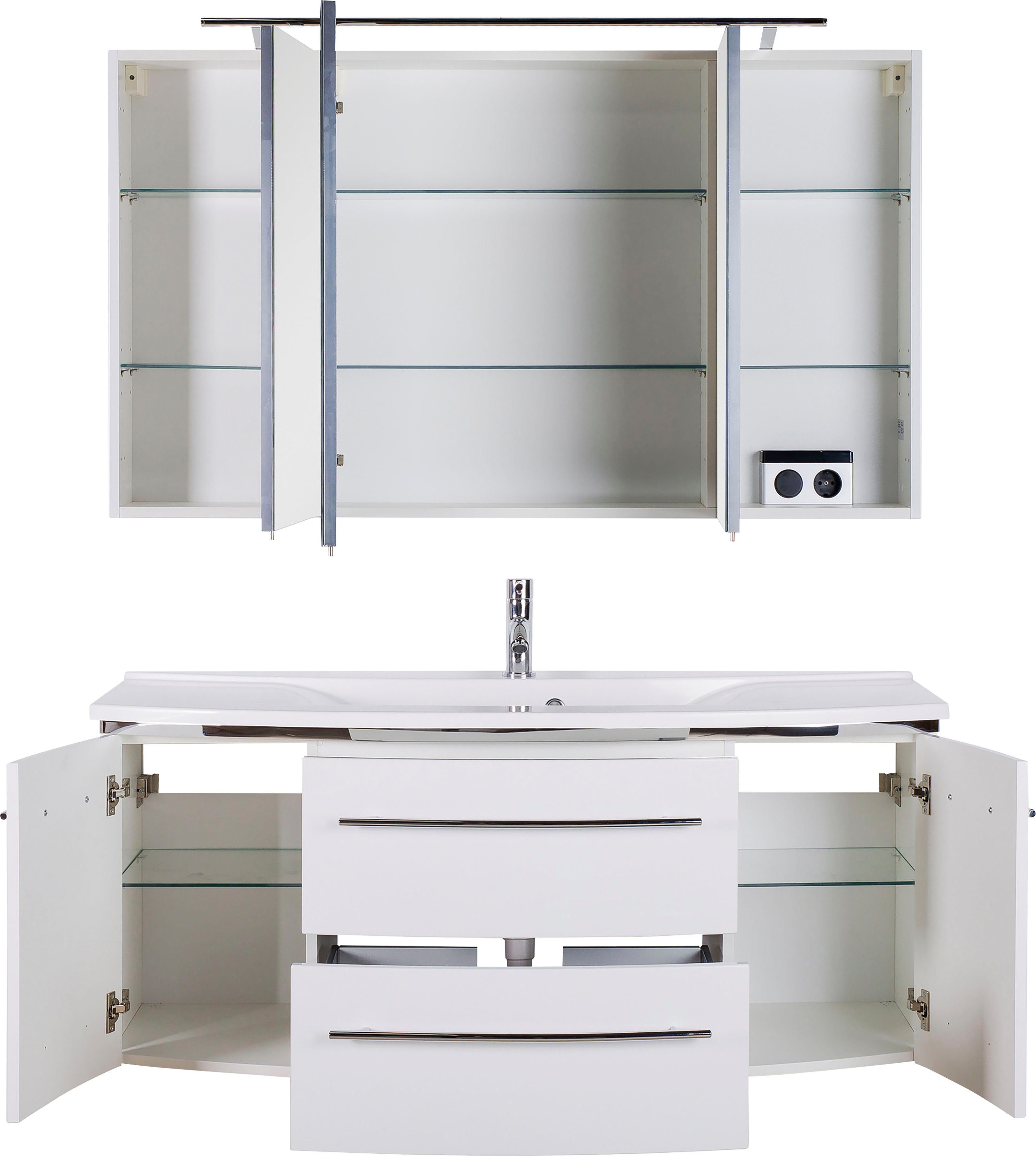 MARLIN Badkamerserie 3040 , breedte 120 cm (2-delig)