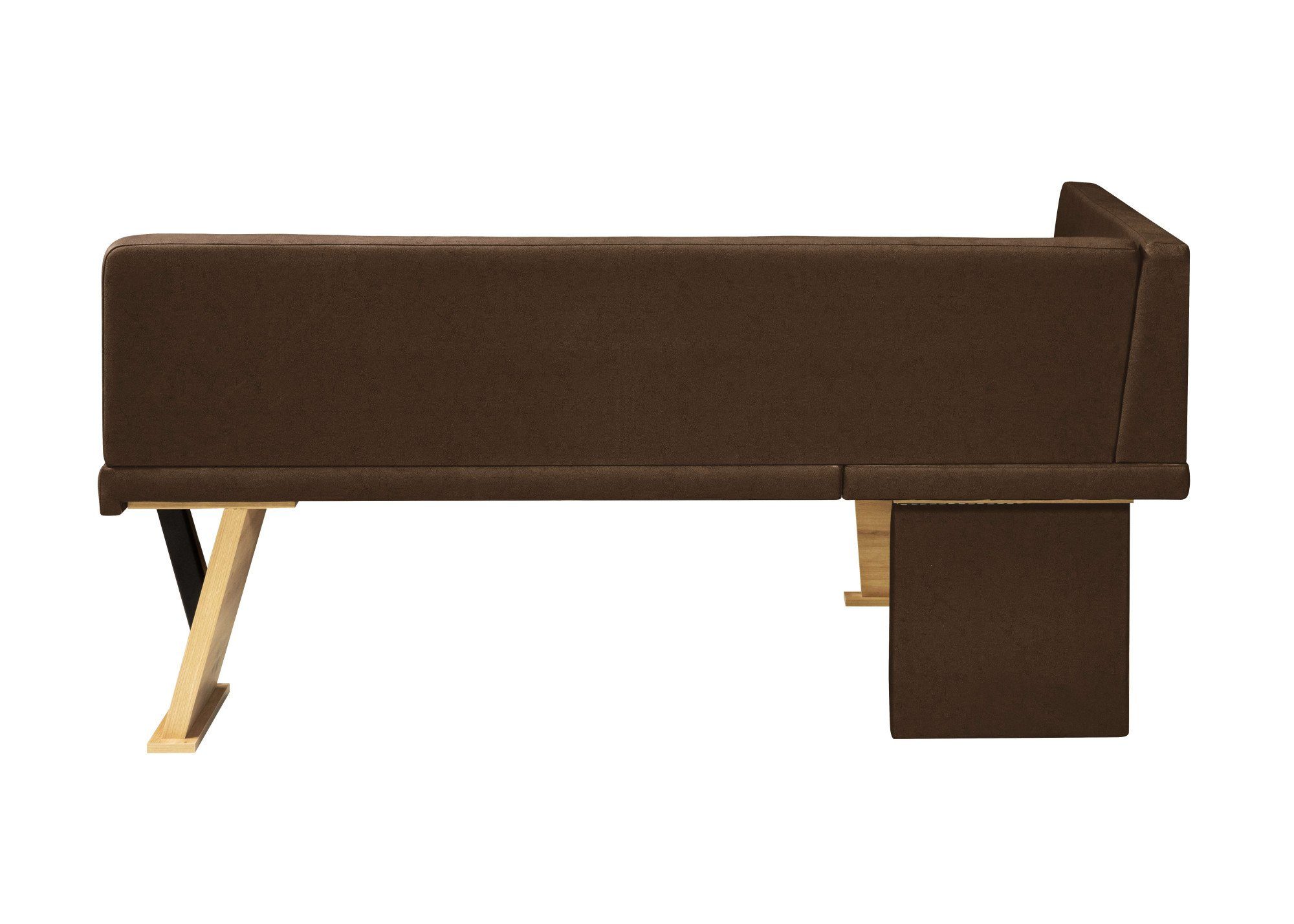 Home affaire Eethoek Laros zitgroep, hoekbank, stoelen, tafel perfect voor keuken, eetkamer, woonkamer, bestseller (set, 4-delig)