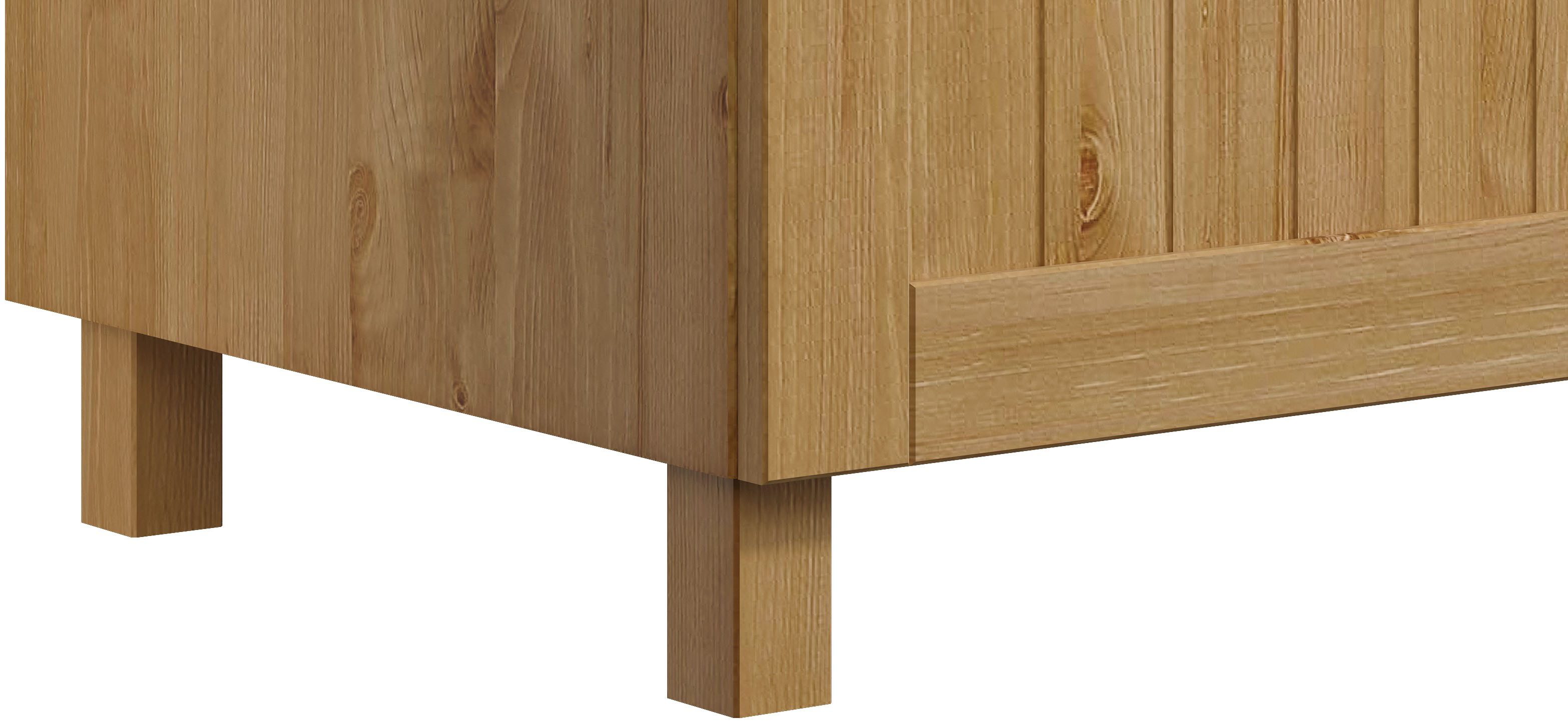 Home affaire Kledingkast Juventus van massief dennenhout, breedte 67 cm, met kledingstang (1 stuk)
