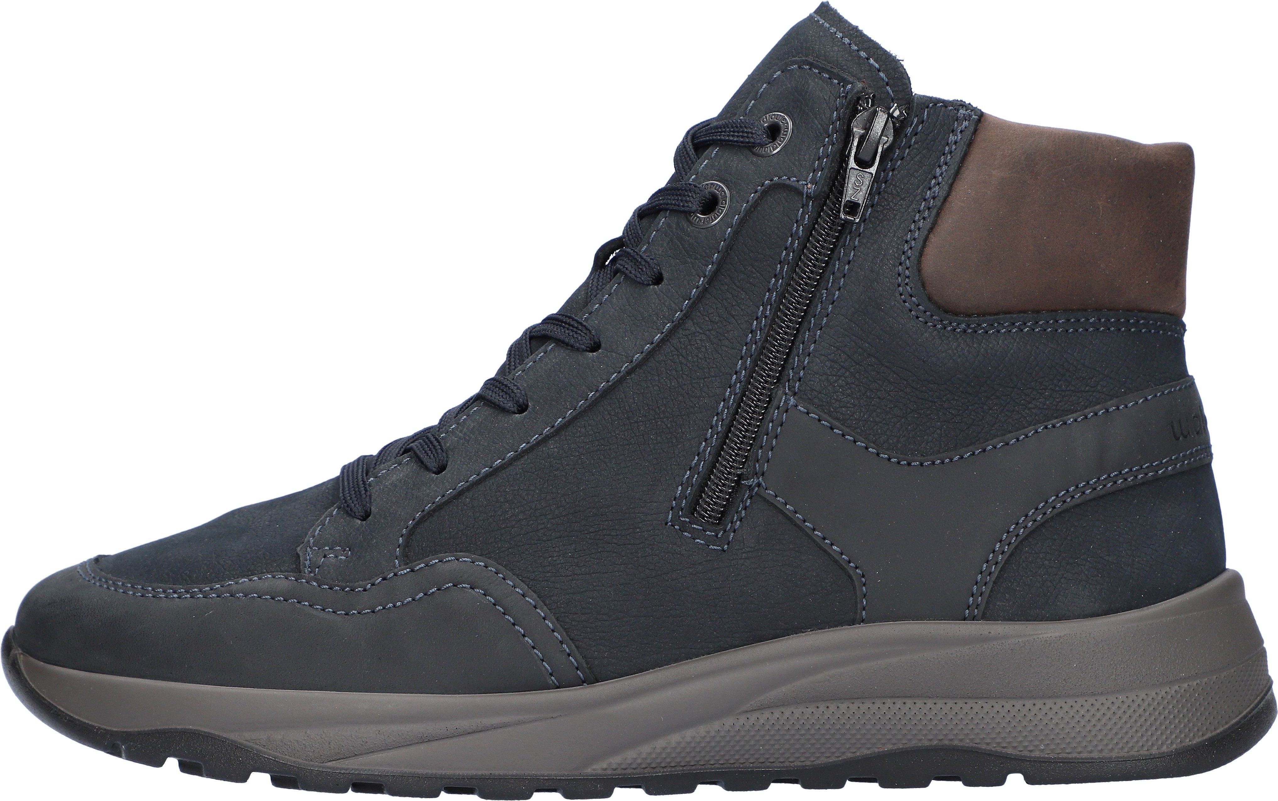 Waldläufer Winterlaarzen K-JOHN , veterschoenen, enkellaars, comfortschoen in comfortwijdte h (=zeer wijd)