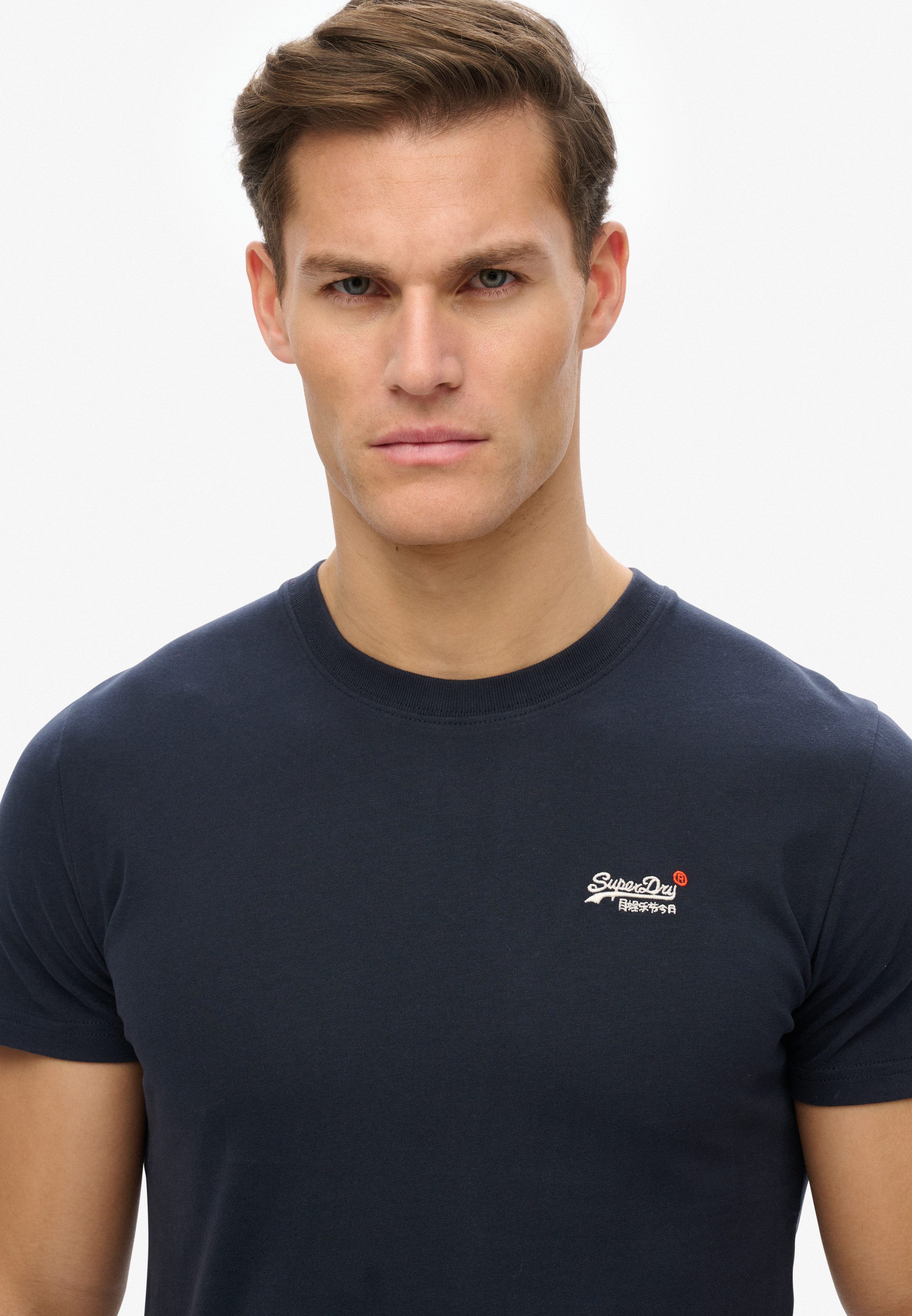 Superdry Shirt met ronde hals ESSENTIAL CONTRAST EMB TEE