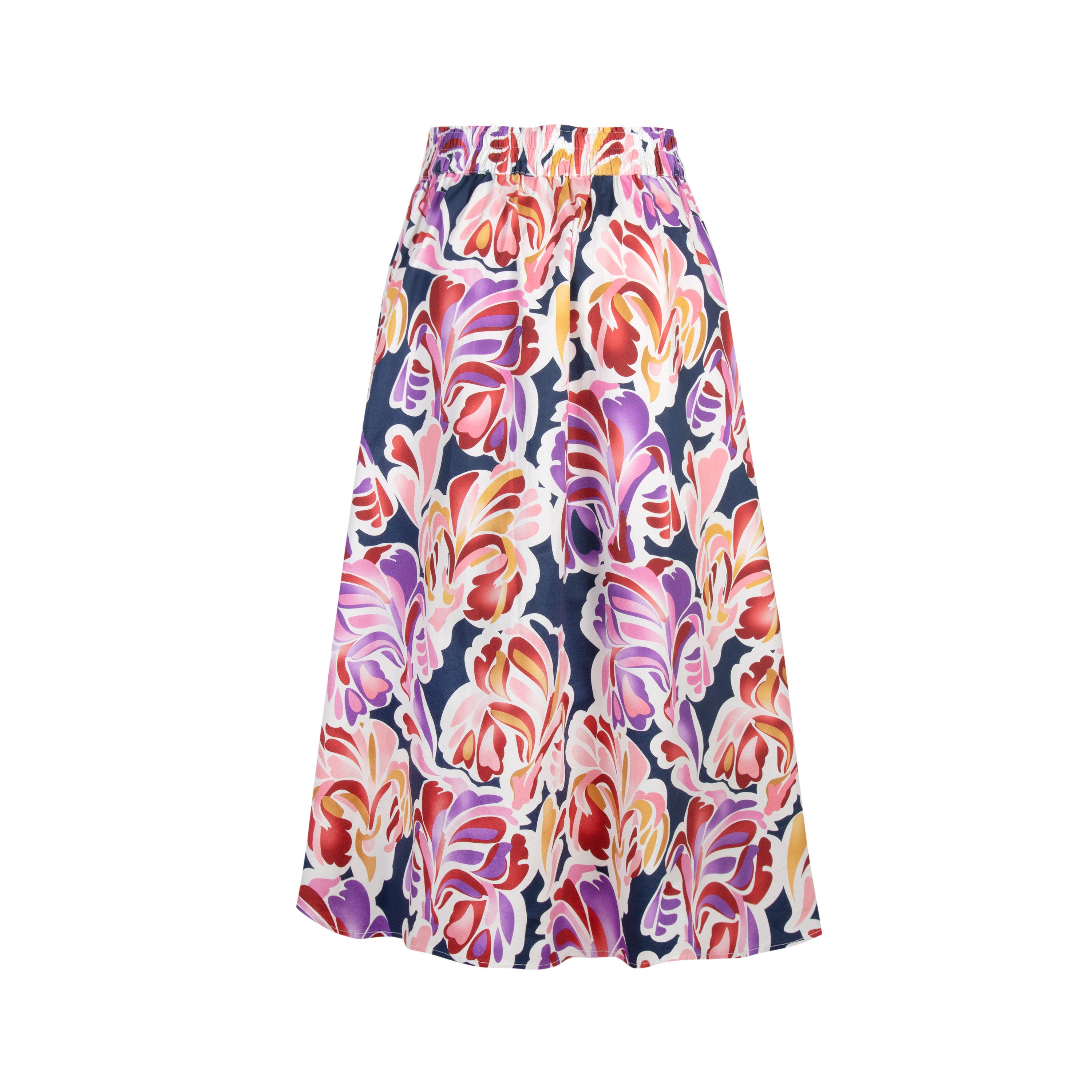 Lieblingsstück Midirok RayaL met print all-over