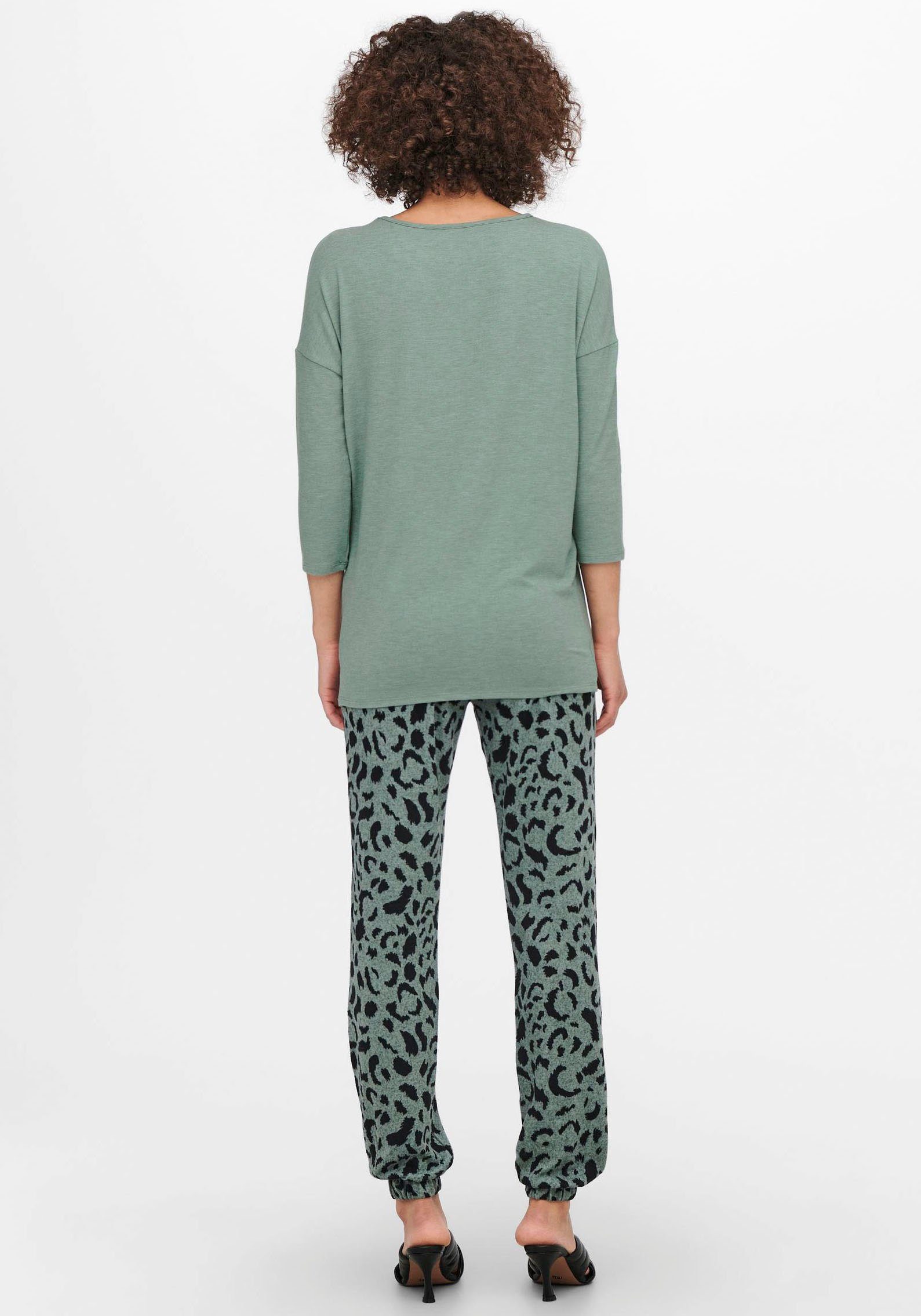 Only Shirt met 3/4 mouwen ONLGLAMOUR 3/4 TOP JRS NOOS