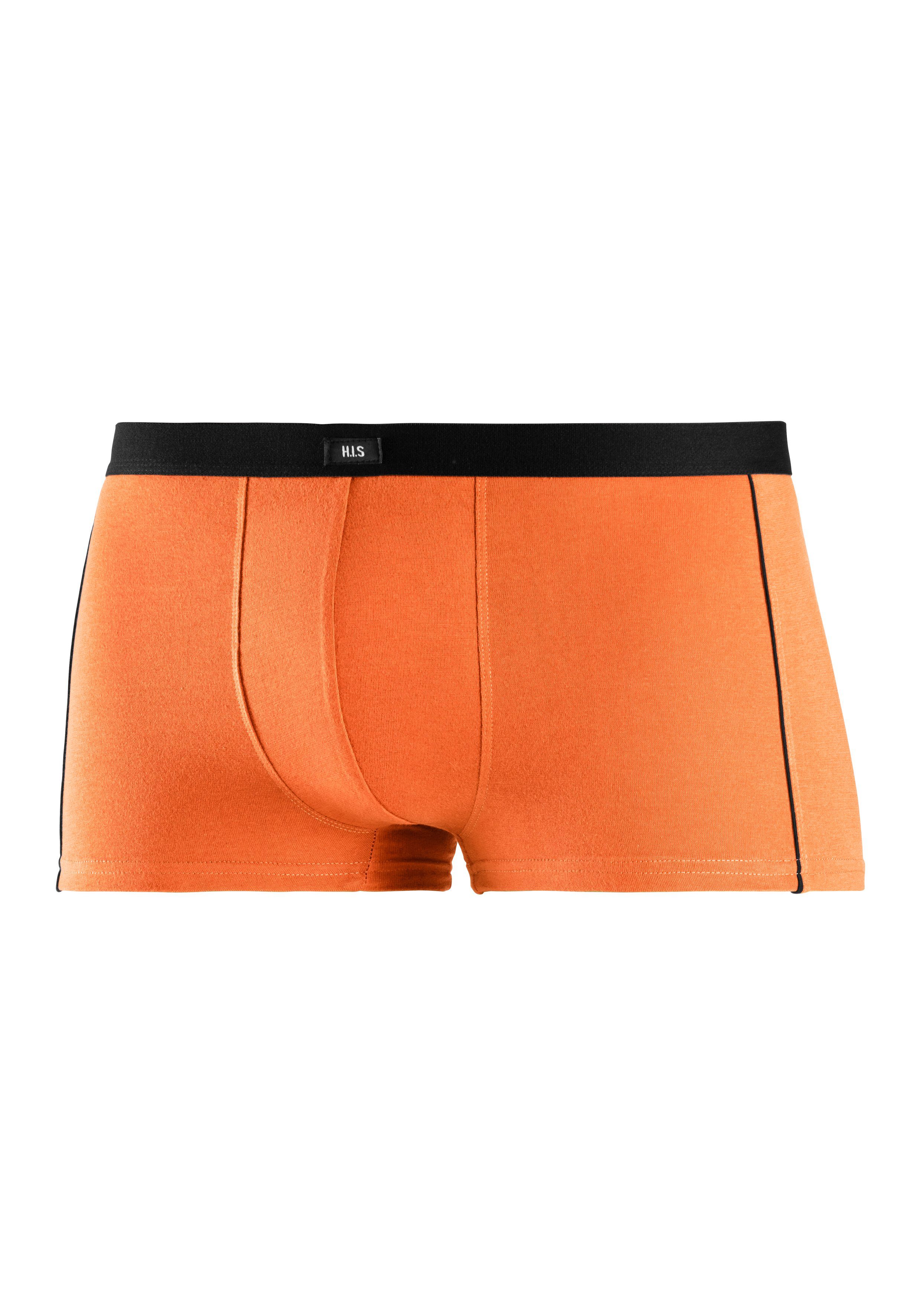 H.I.S Hipster strak zittende boxershorts van katoenmix (set, 3 stuks)