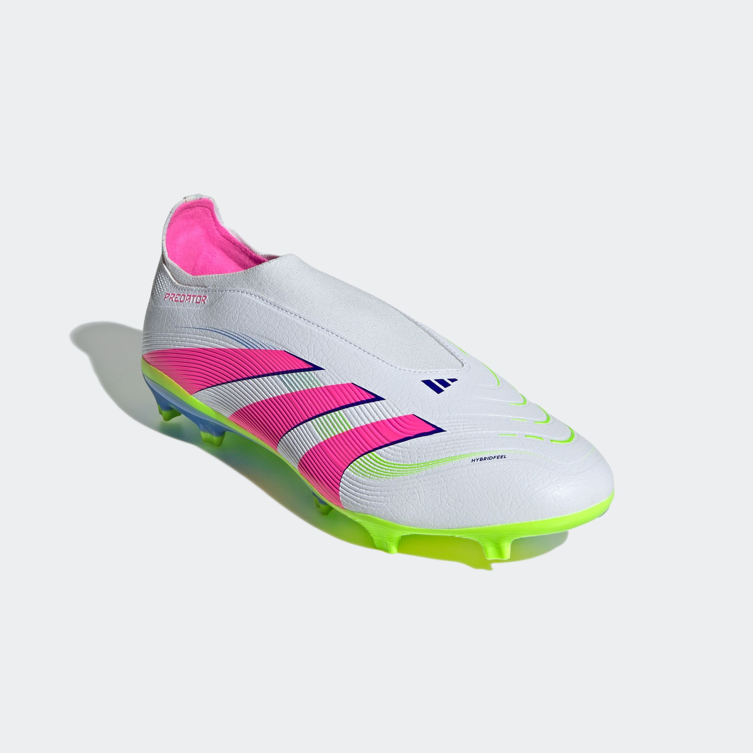 adidas Performance Voetbalschoenen PREDATOR LEAGUE LACELESS FG/MG unisex zaalvoetbalschoenen maat 40 wit