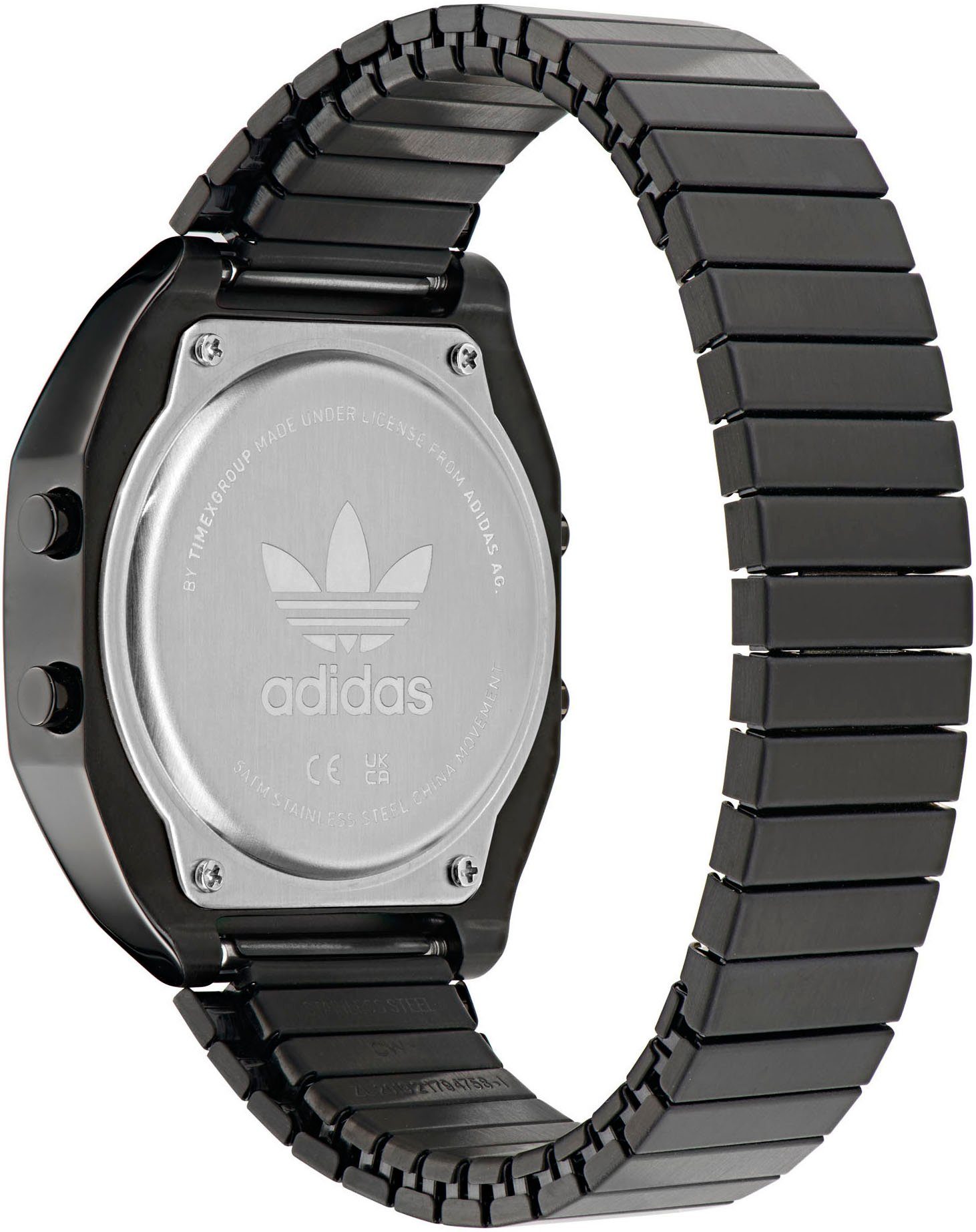 adidas Originals Digitale klok DIGITAL TWO Polshorloge, quartz, dameshorloge, herenhorloge, flexband, trekband