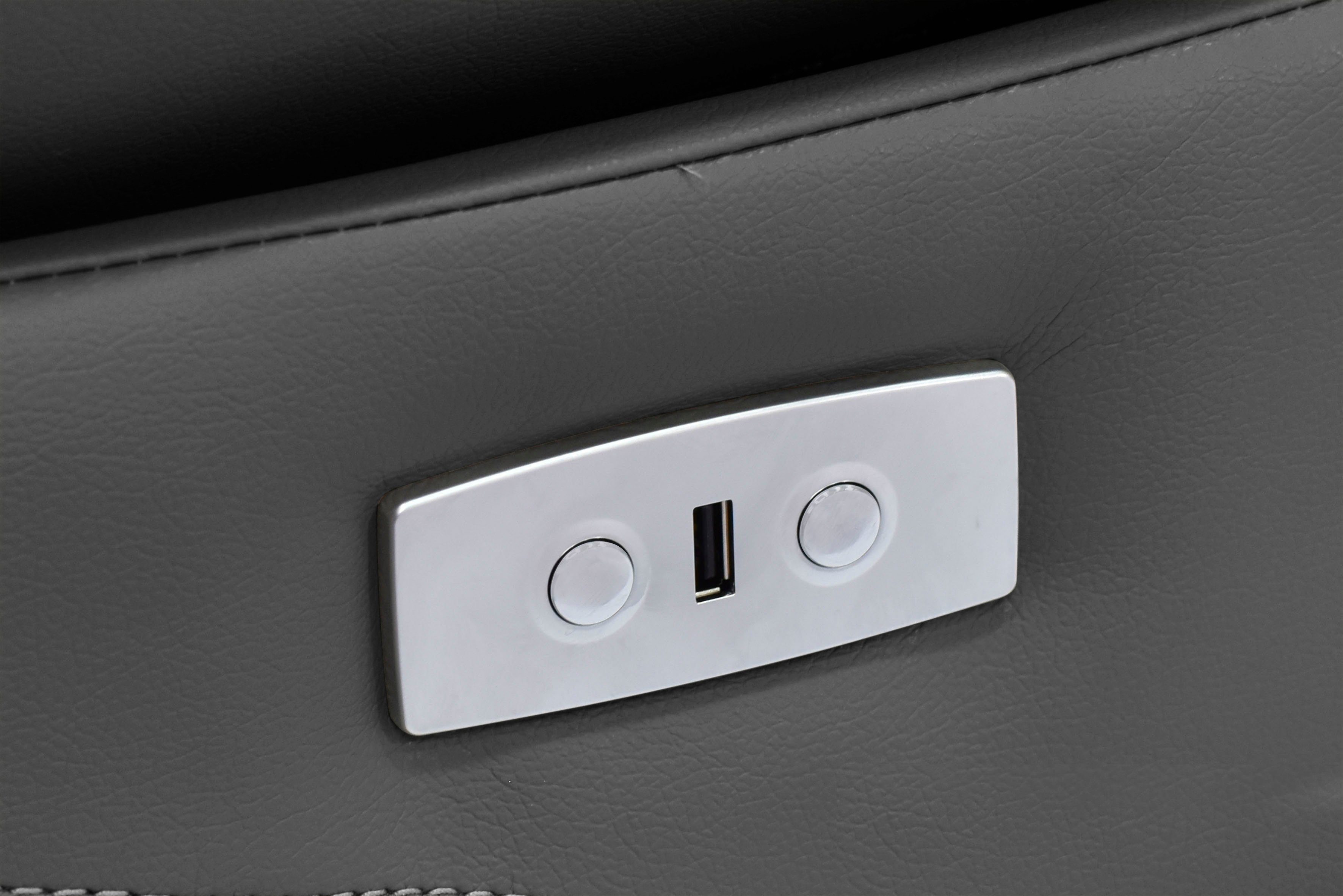 Home affaire 3-zitsbank Lannilis met handmatige en elektrische relaxfunctie