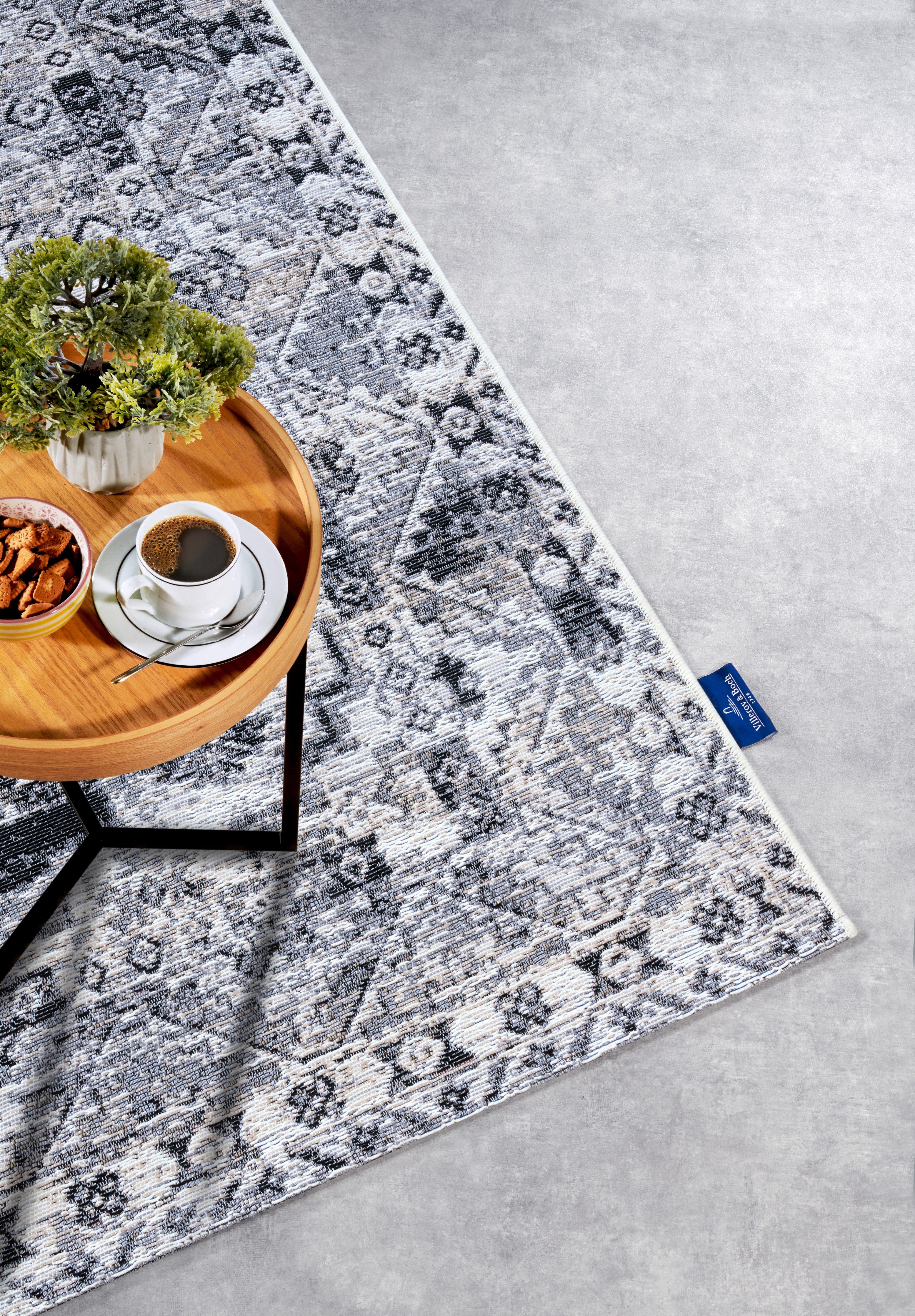 Villeroy & Boch Outdoorkleed Esther Buiten, vlakweefsel, weerbestendig, balkon, tuin, klassiek, terras
