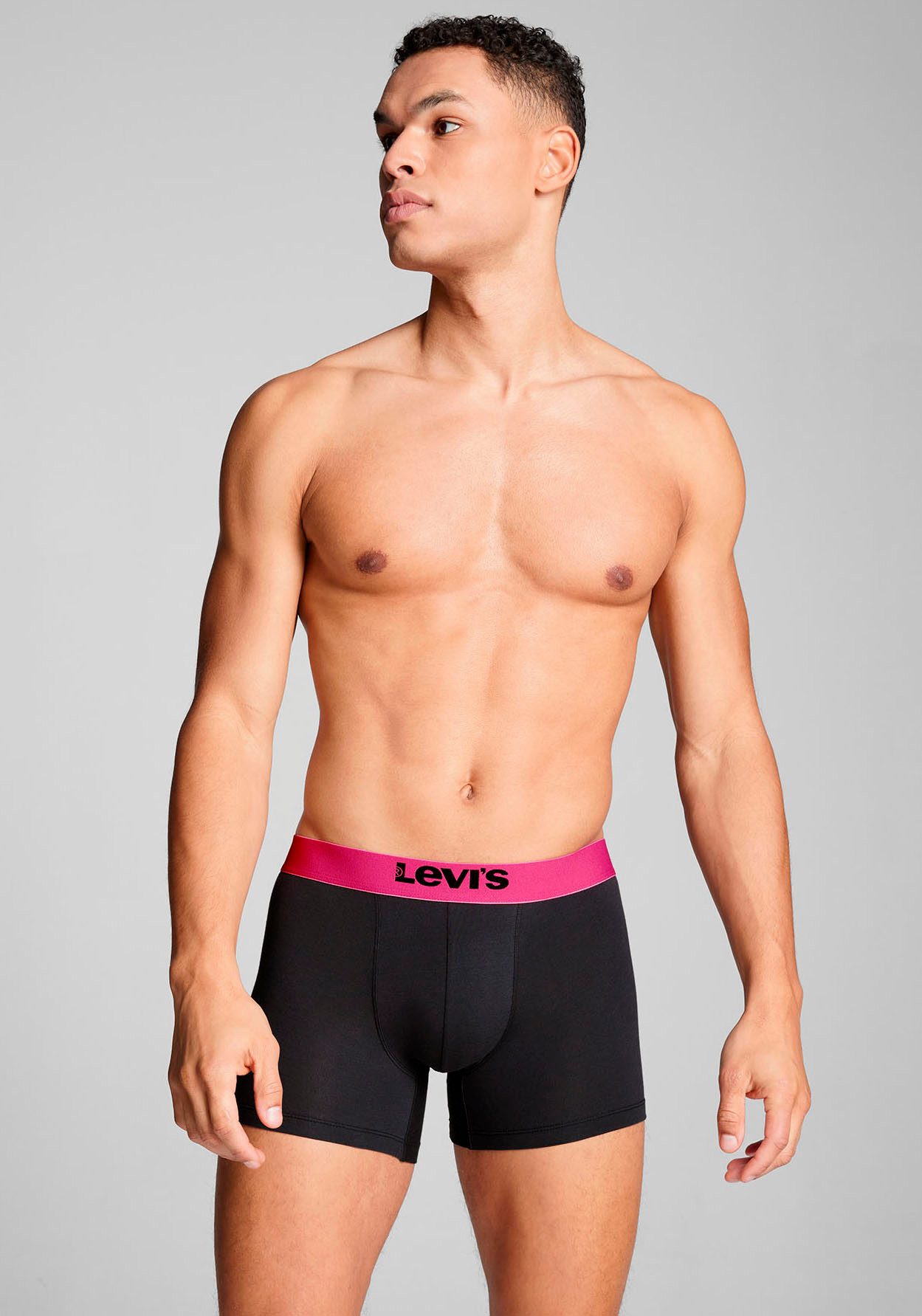 Levi's Boxershort met contrasterende logo-band (Set van 3)