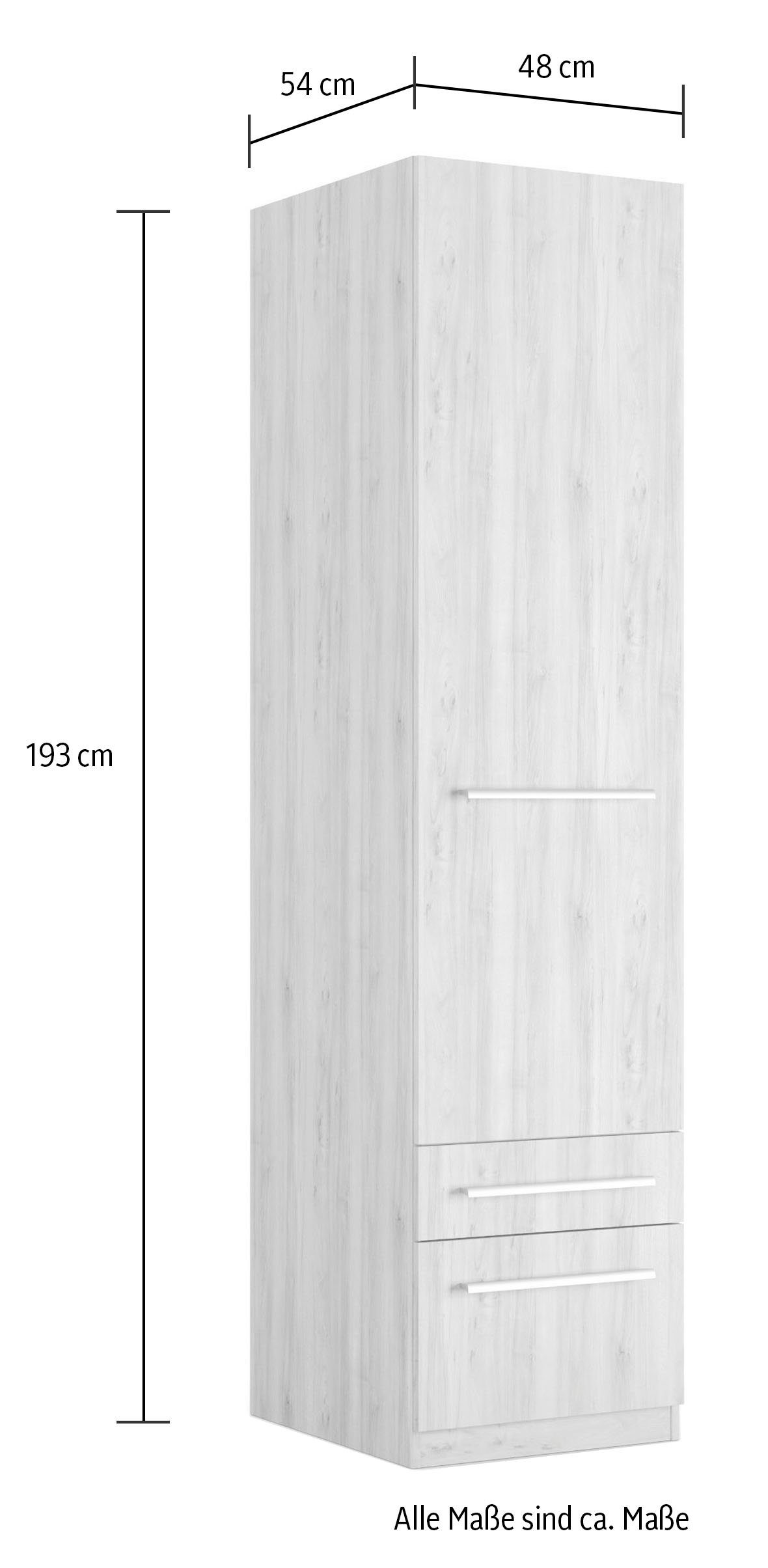 priess Kledingkast Kast garderobe waskast Barcelona in 5 breedtes veel opbergruimte, ruime lades, met spiegel, made in germany