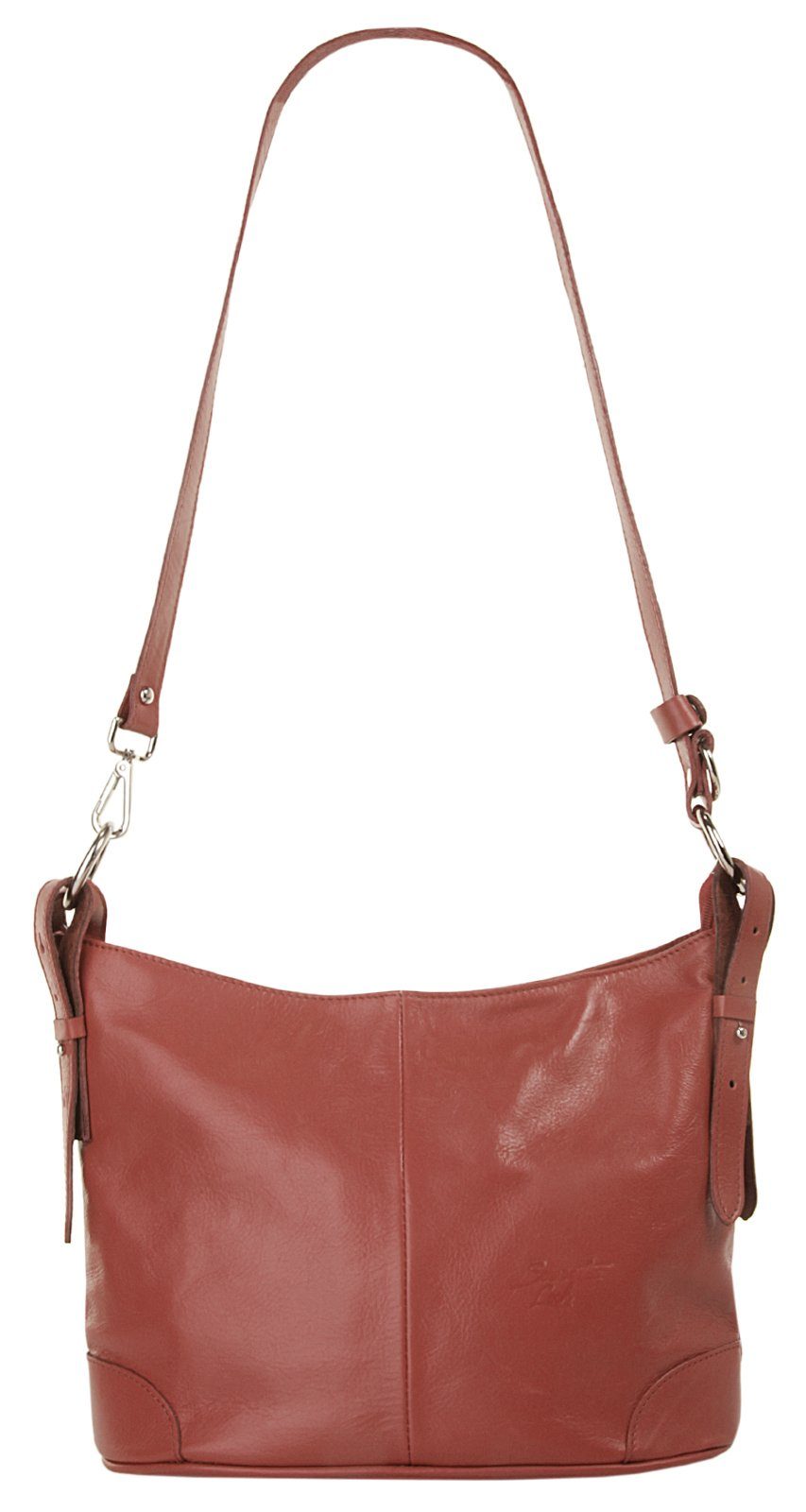 Samantha Look Schoudertas echt leer, made in italy