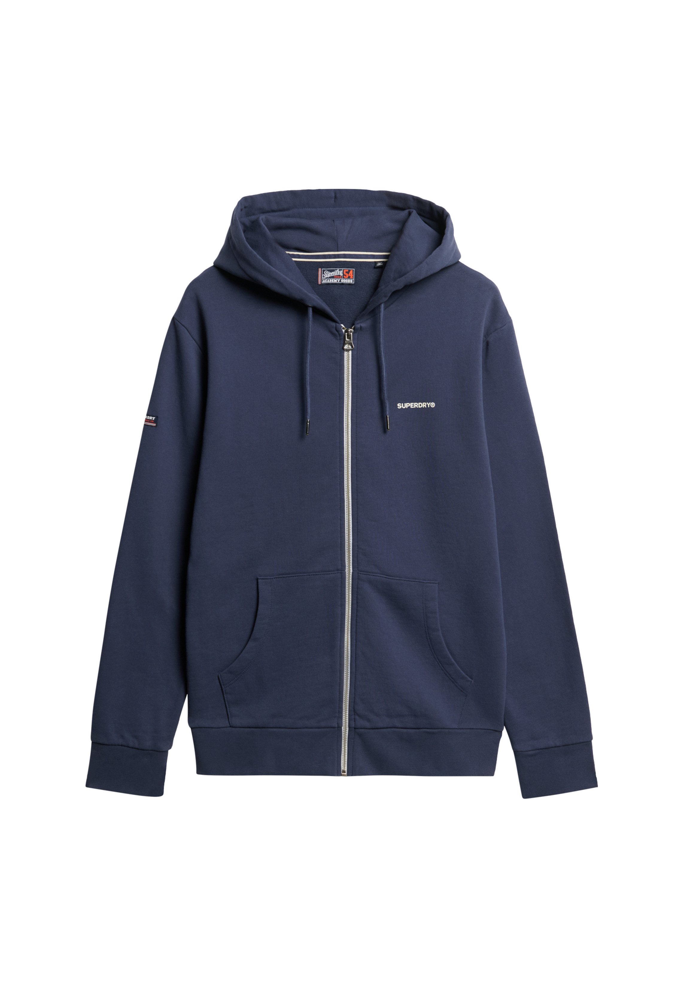 Superdry Capuchonsweatvest PLAIN ZIP HOOD