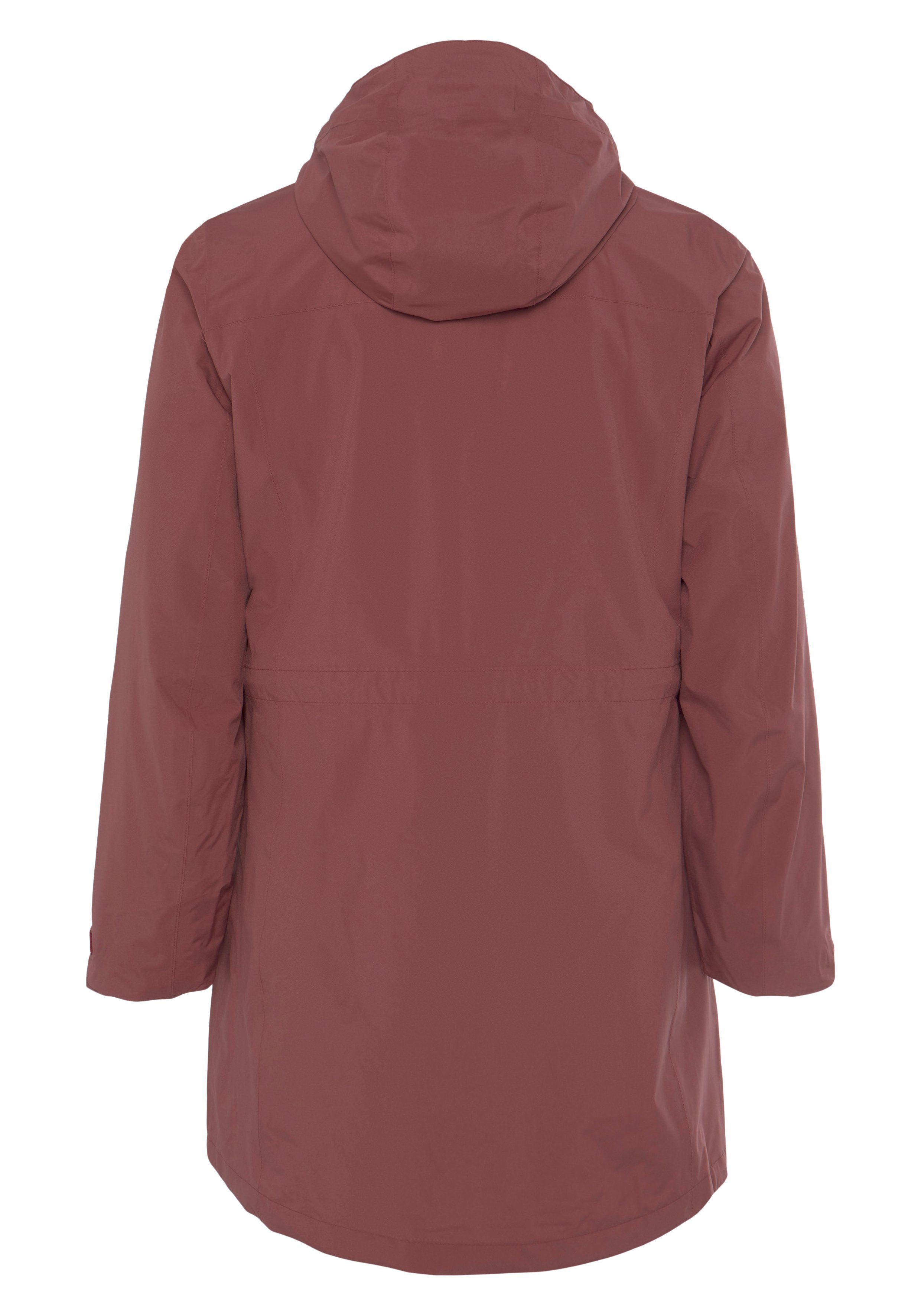 Jack Wolfskin Functionele parka SOLAIA PARKA W Winterjas waterdicht, winddicht & ademend