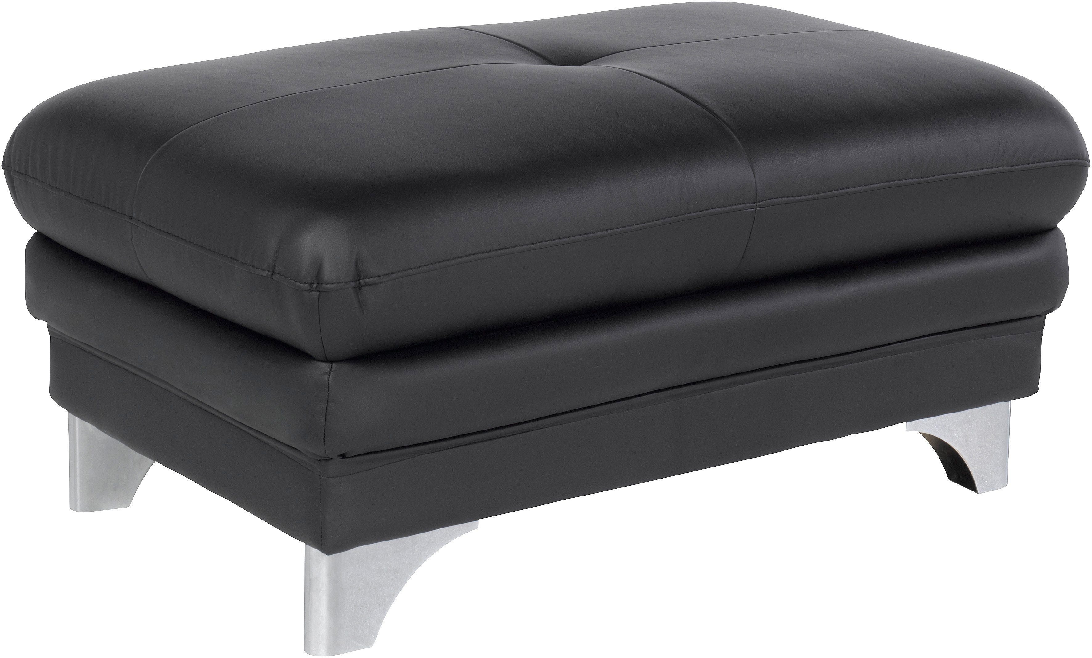 COTTA Zithoek Enterprise Set: bestaand uit 3-zitsbank en hocker, met een verstelbare rugleuning (set)