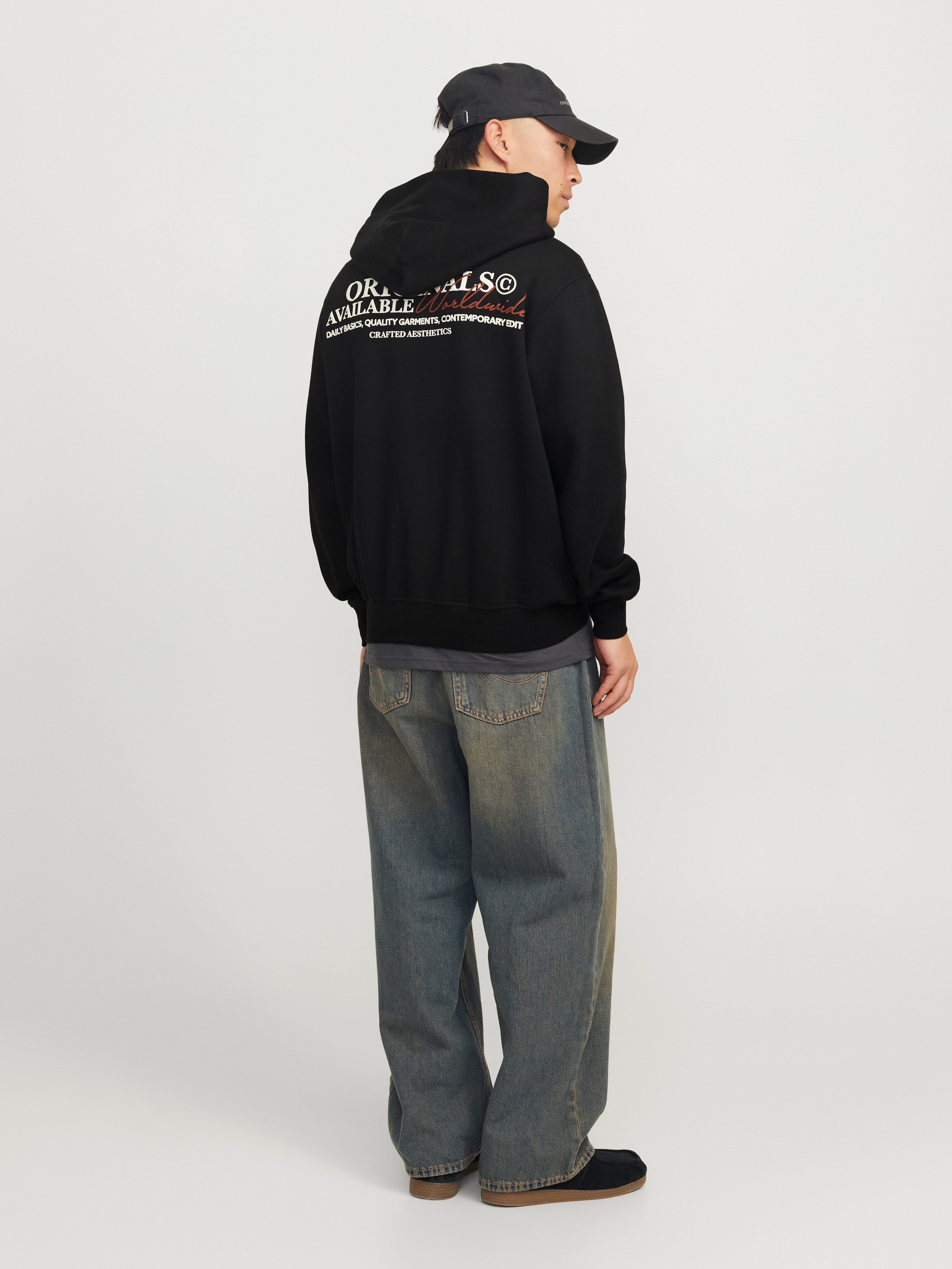 Jack & Jones Hoodie JORISLINGTON BACK SWEAT HOOD SN