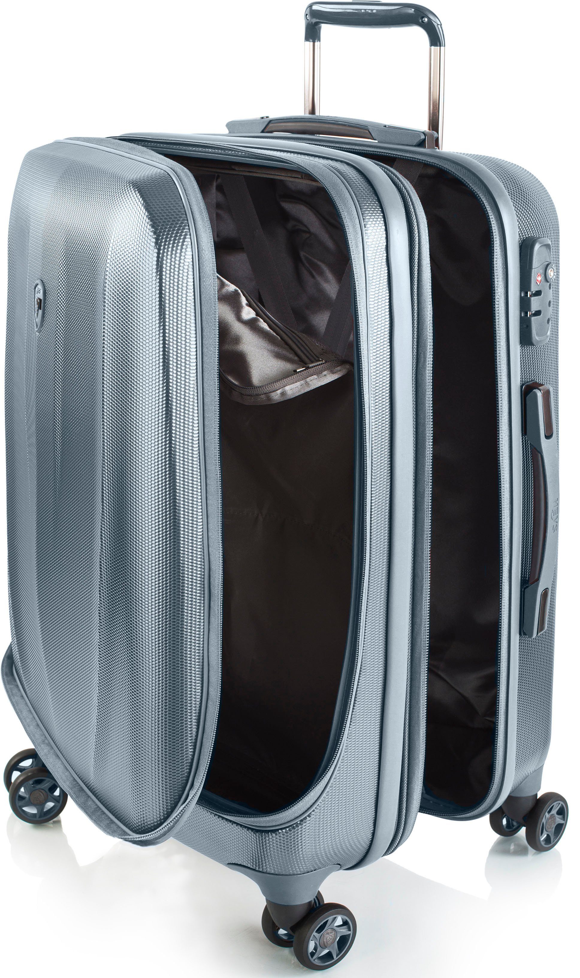 Heys Hardshell-trolley Vantage, in verschillende kleuren en maten Heys x Joachim Llambi reisbagage met voorkant toegang vak volumevergroting
