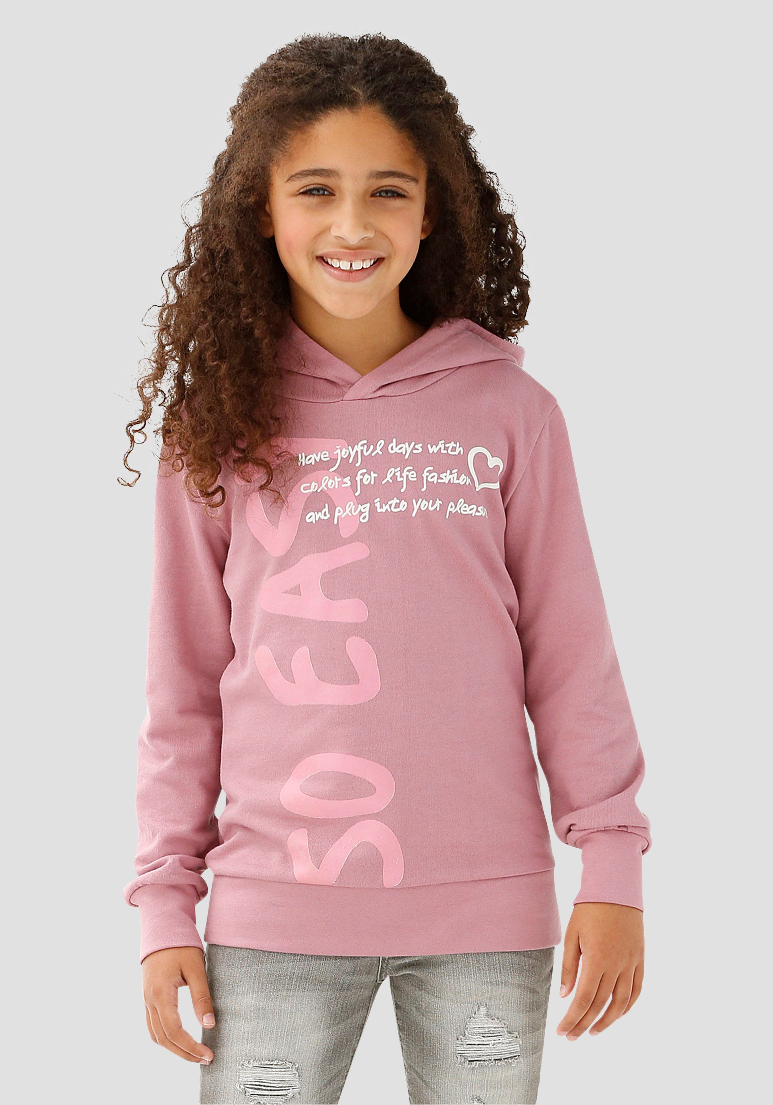 NU 25% KORTING: KIDSWORLD capuchonshirt So easy in verlengd model